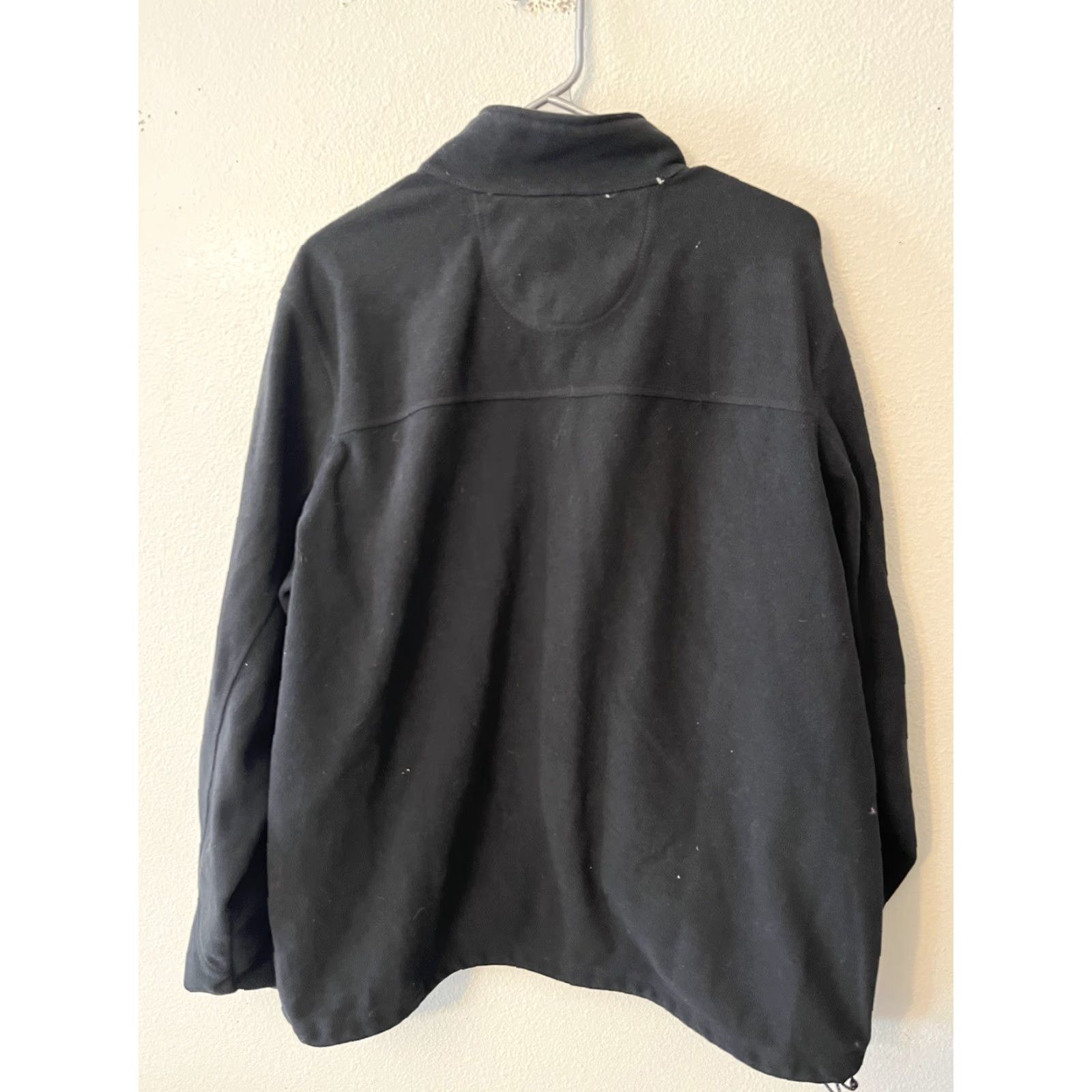 Vintage L.L.Bean Fleece Jacket Mens XL Black Polartec Full Zip Hiking Chest Pocket Size US XL / EU 56 / 4 - 2 Thumbnail