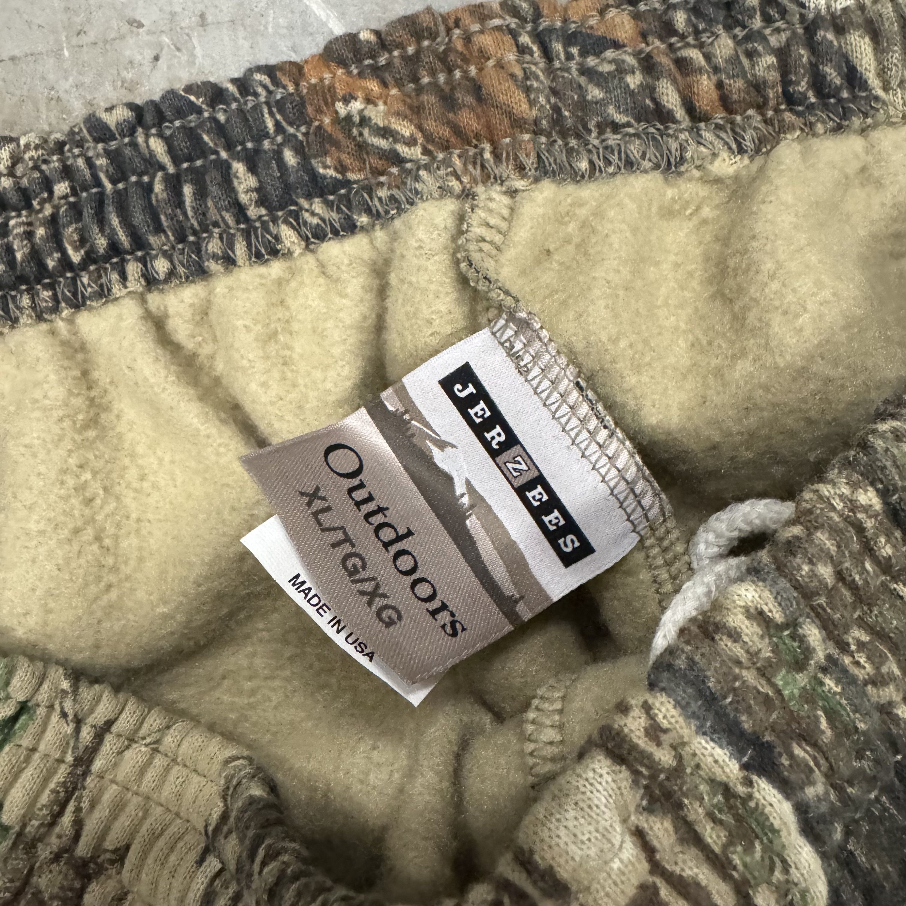 Jerzees VTG 90s Woodland Realtree Camo Sweatpants Jerzees Outdoor XL Size US 34 / EU 50 - 2 Thumbnail