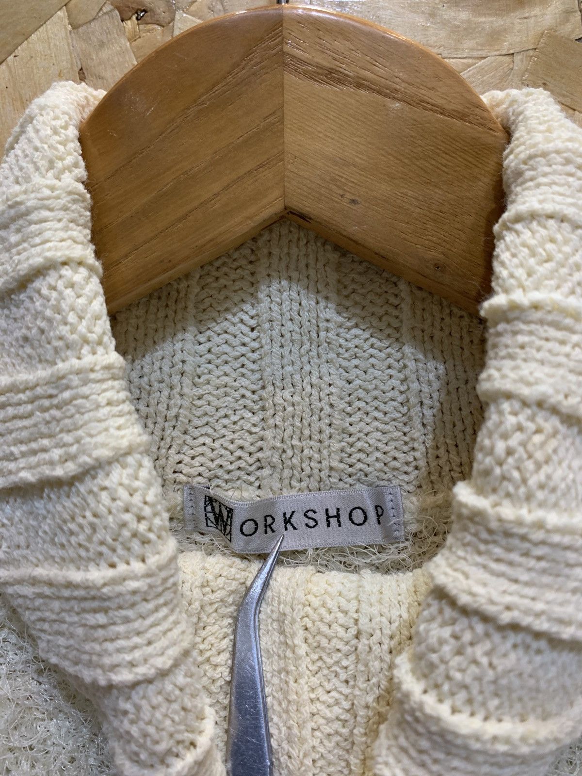 Yohji Yamamoto Workshop turtleneck fuzzy knitwear Size US S / EU 44-46 / 1 - 5 Thumbnail