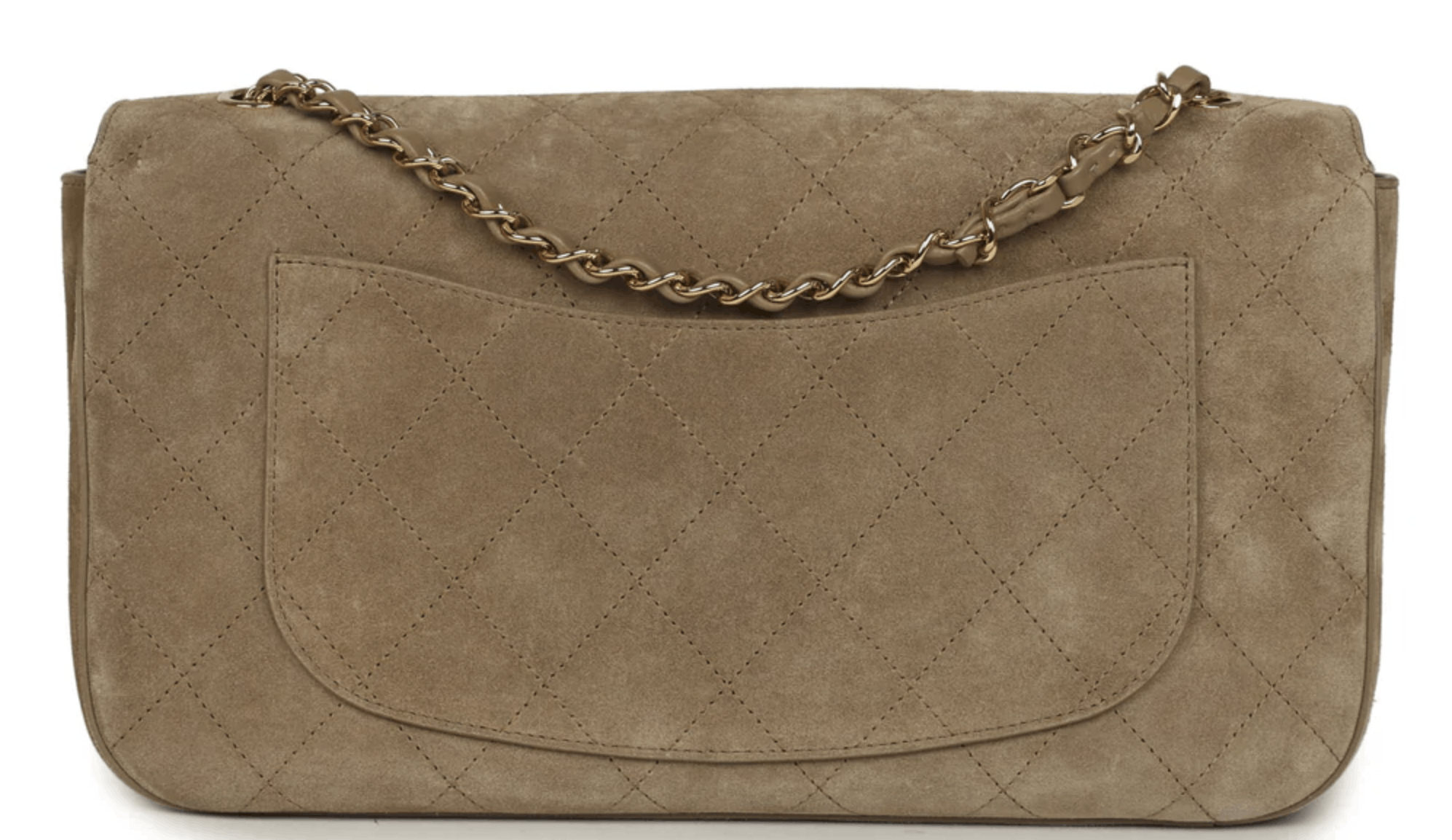Chanel 26S Maxi Souplissimo Medium Jumbo Suede CC Logo Flap Bag Size ONE SIZE - 11 Thumbnail