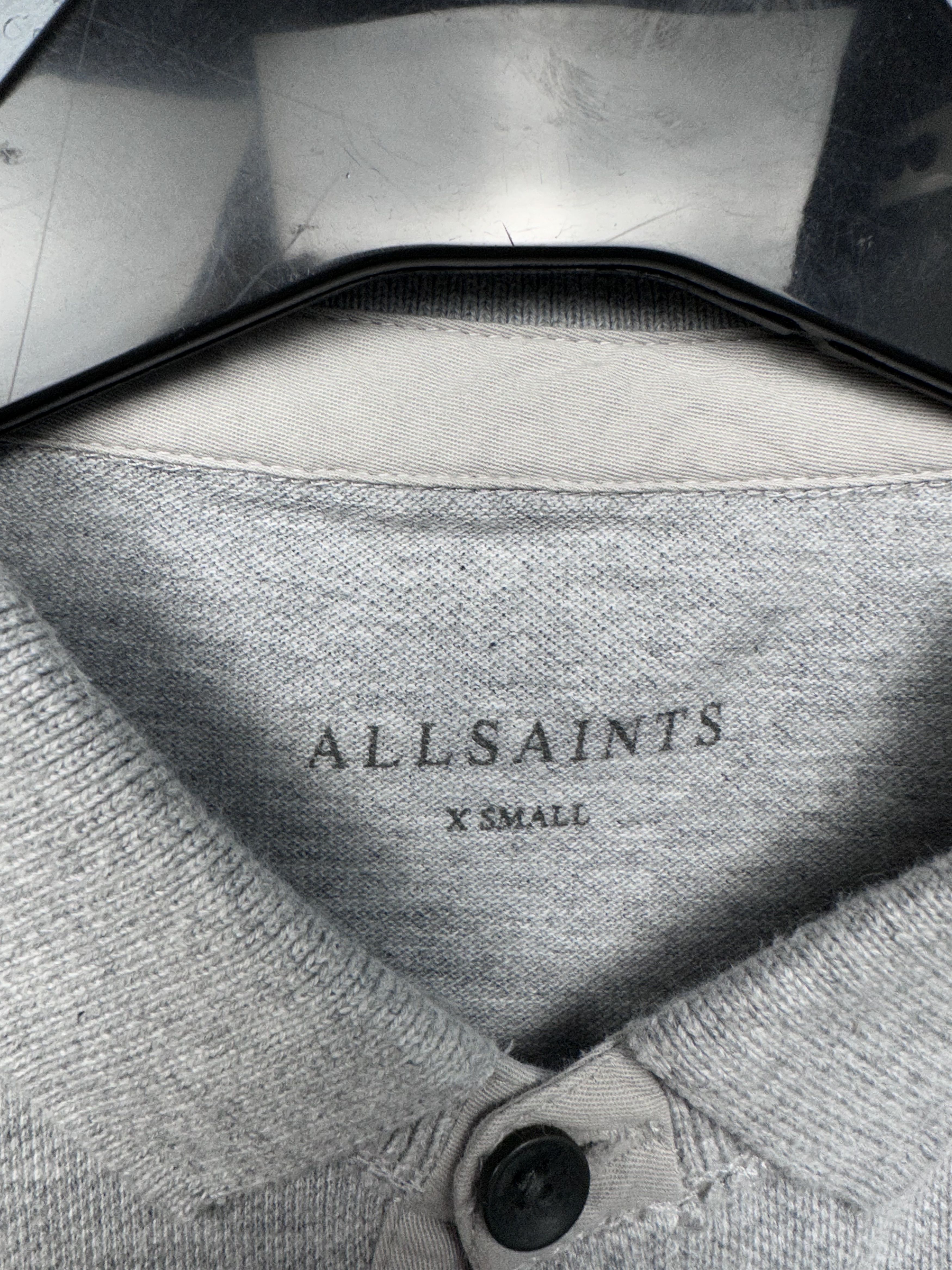 Allsaints Allsaints Mens Reform Long Sleeve Polo Shirt Size US XS / EU 42 / 0 - 4 Thumbnail