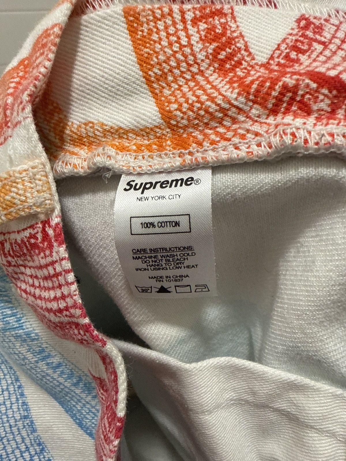Hysteric Glamour × Supreme SUPREME HYSTERIC GLAMOUR carpenter denim Size US 30 / EU 46 - 10 Thumbnail