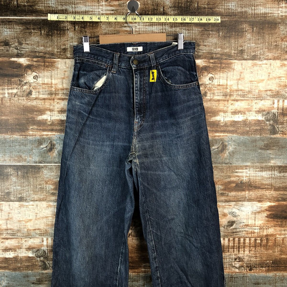 Japanese Brand Uniqlo japan vintage Denim Pants #A2141 Size US 26 / EU 42 - 4 Thumbnail