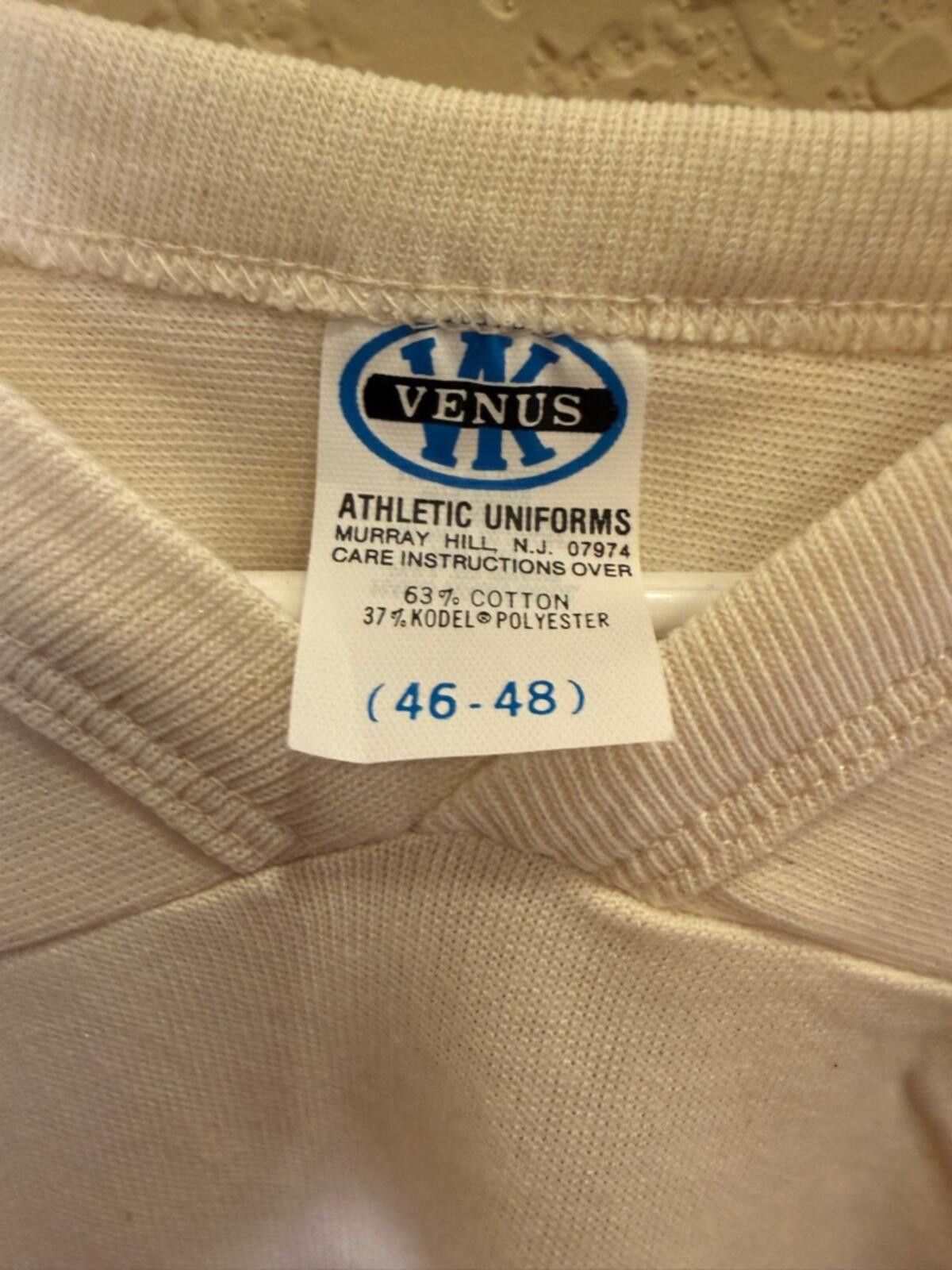 Venus Venus Vintage Athletic Style 3/4 Sleeve Cotton Blend Sz L Size L / US 10 / IT 46 - 6 Thumbnail