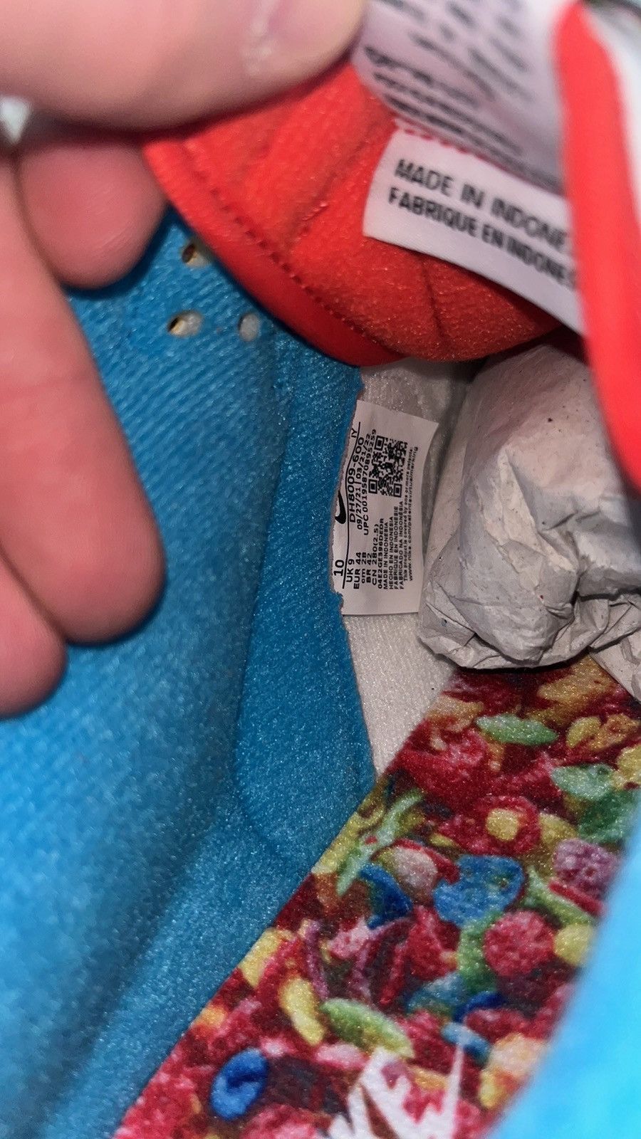 Nike Nike Dunks Fruity Pebles Size US 10 / EU 43 - 5 Thumbnail