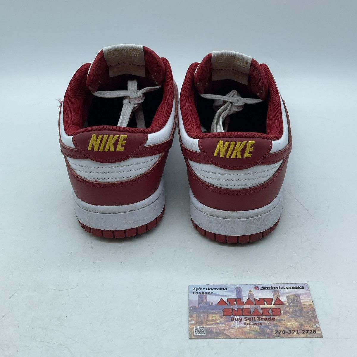 Nike Dunk low gym red Size US 9.5 / EU 42-43 - 3 Thumbnail