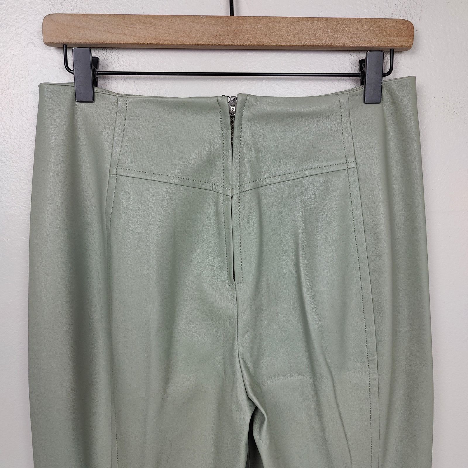 Free People Free People We The Free Real Deal Slit Vegan Leather Pants Size 28" / US 6 / IT 42 - 6 Thumbnail