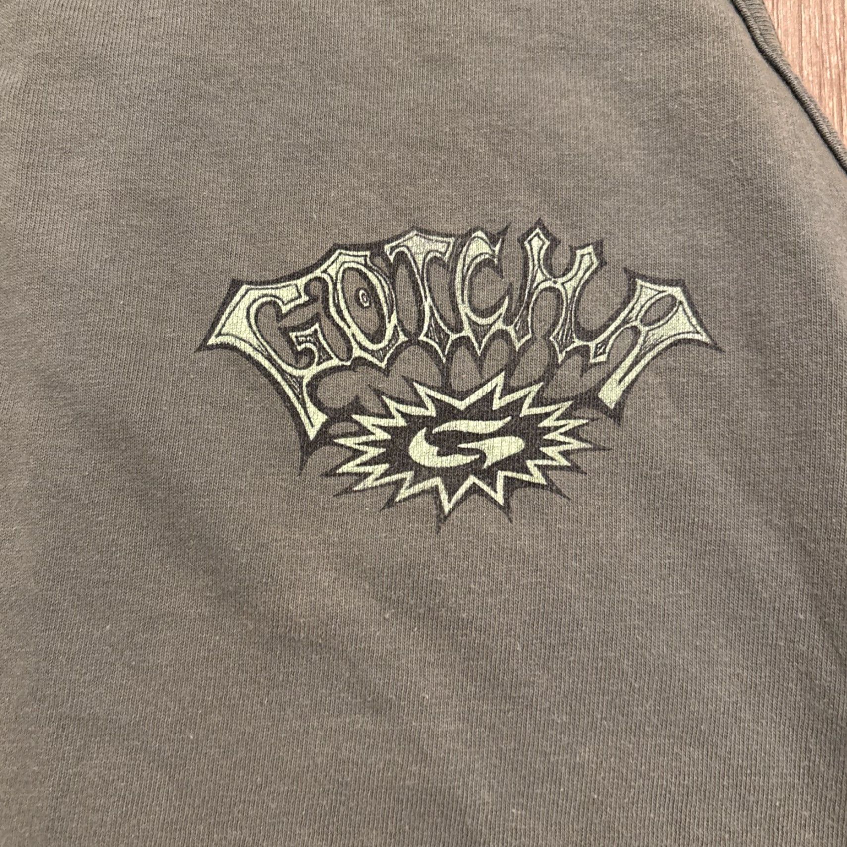 Gotcha VINTAGE Gotcha Tank Shirt Women Size M Green Distressed Dragons Green Tank Top M Green Dragons 90s? Merch? Size M / US 6-8 / IT 42-44 - 2 Thumbnail