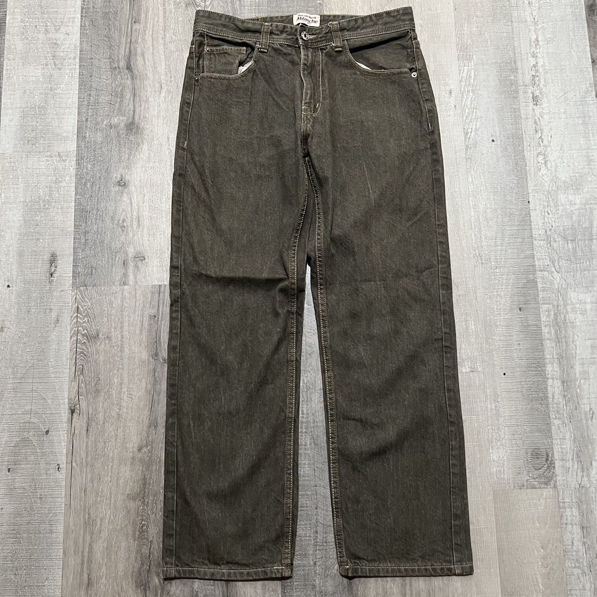 Vintage VTG Ablanche Baggy Wide Leg Skater Hip Hop Jeans Size US 34 / EU 50 - 2 Thumbnail