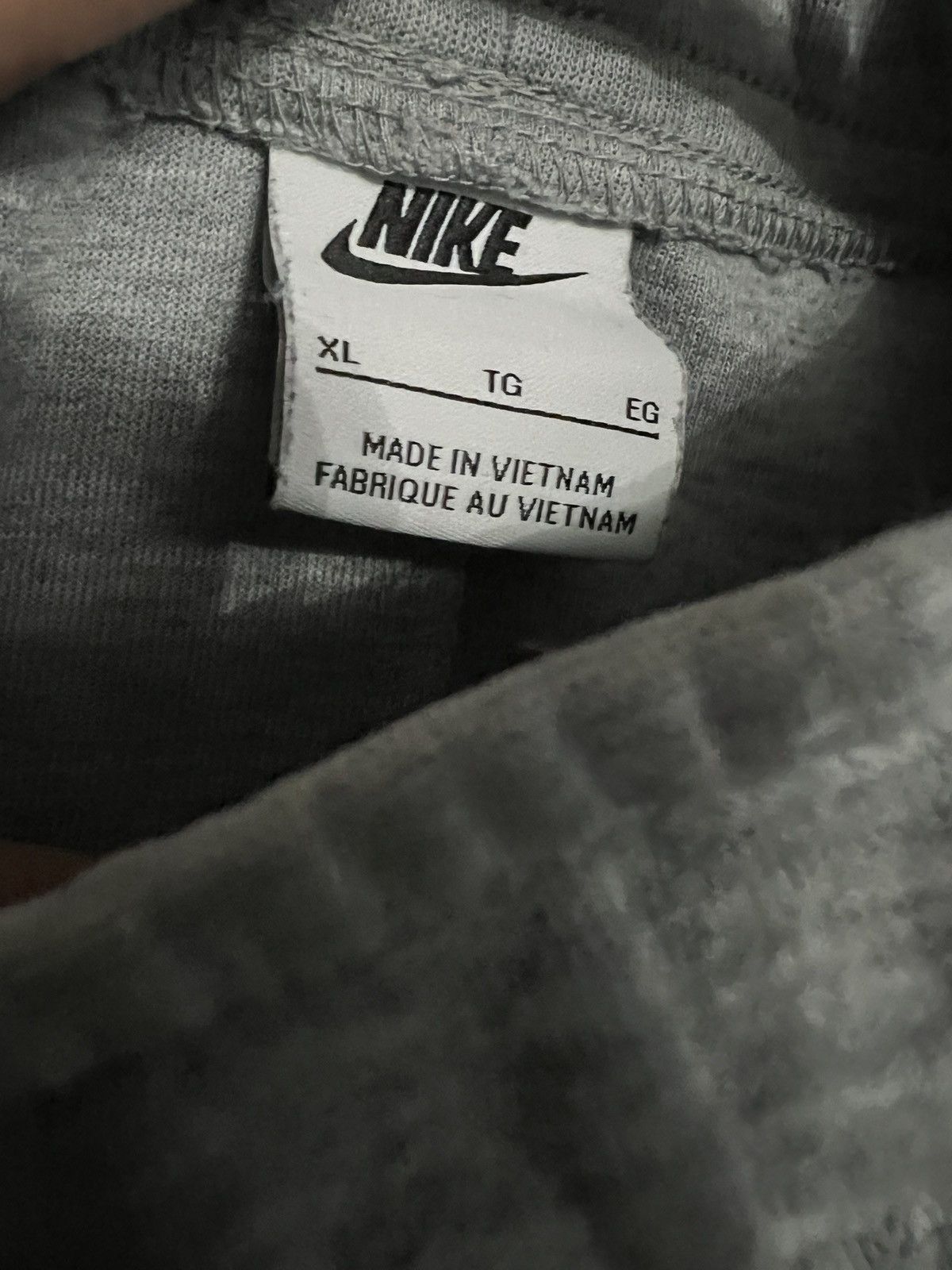 Nike XL Gray Nike tech Sweatpants + L Nike Tech Hoodie Size US 36 / EU 52 - 3 Thumbnail