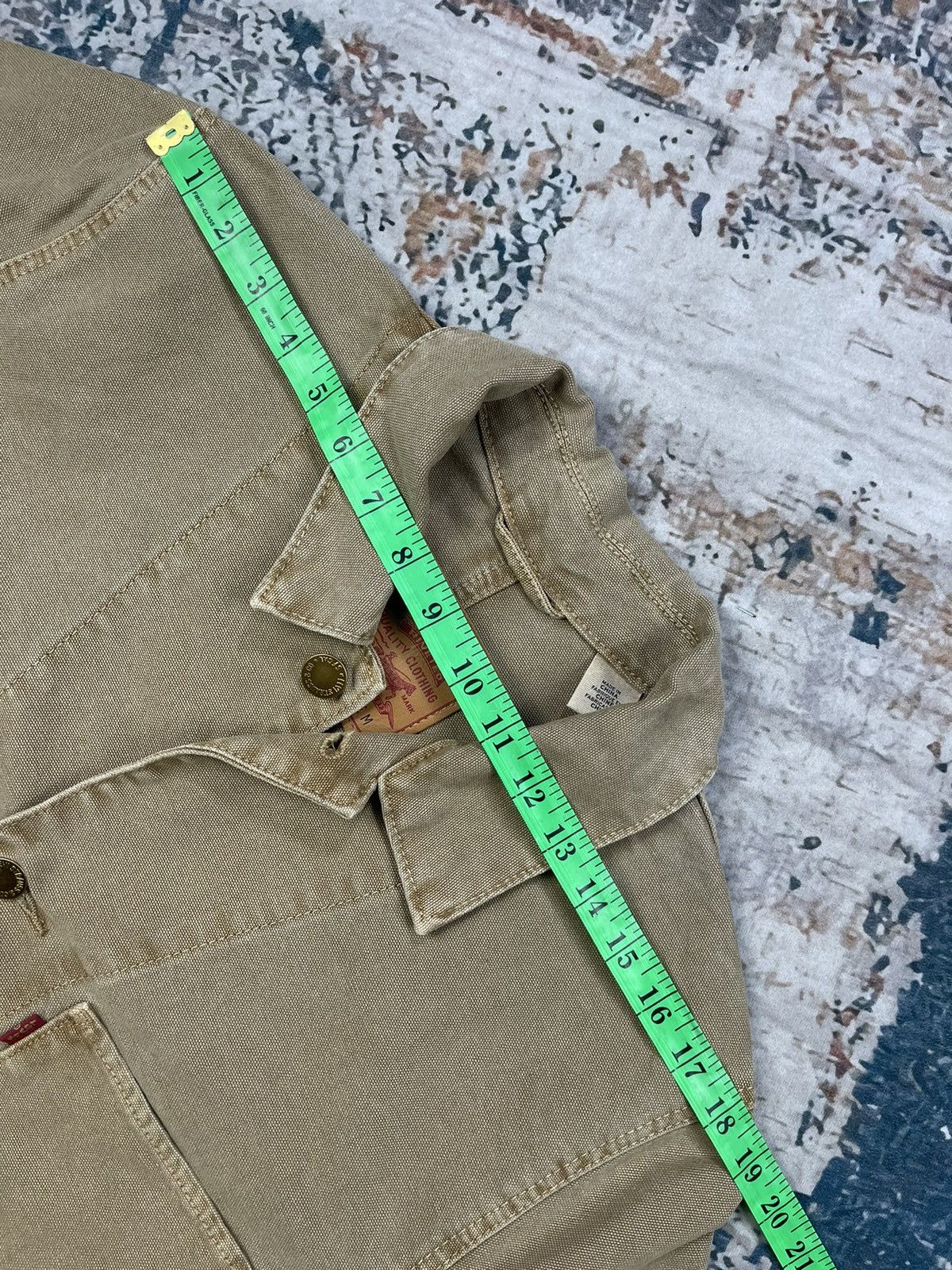 Levi's Levi’s Strauss Duck Canvas Button Up Chore Jacket Size US M / EU 48-50 / 2 - 10 Thumbnail