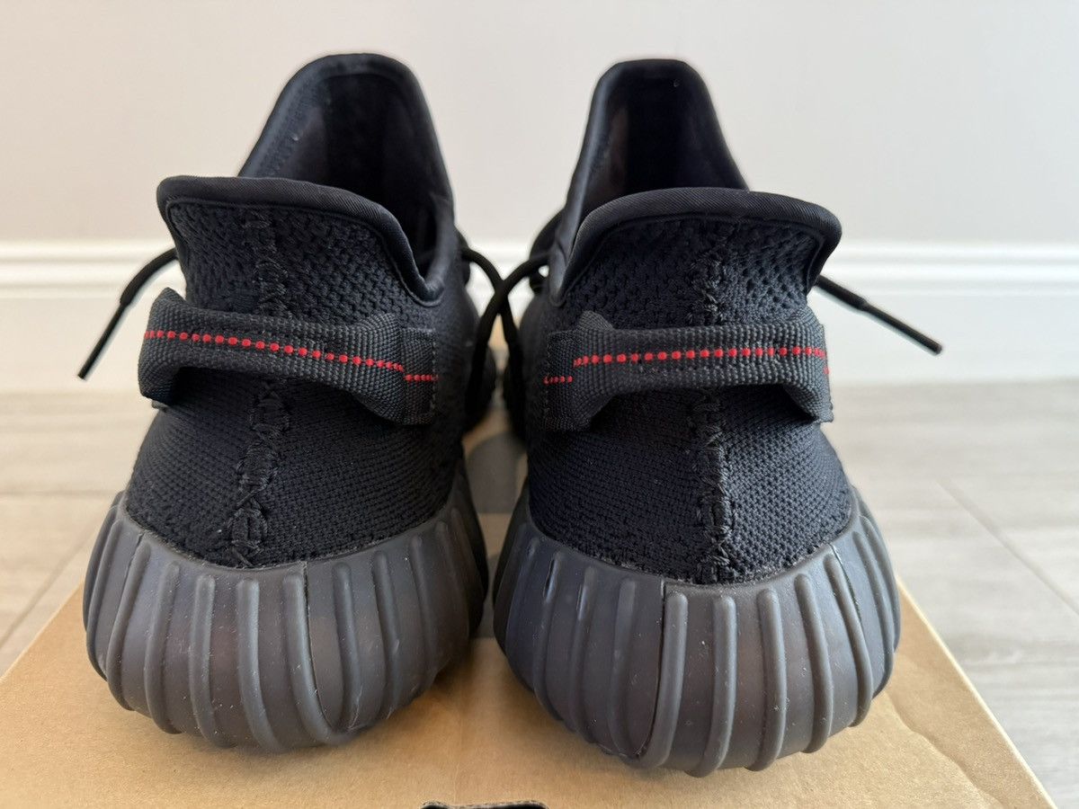 Adidas ADIDAS Yeezy Boost 350 V2 Bred CP9652 Core Black Red Size 12 Size US 12 / EU 45 - 7 Thumbnail