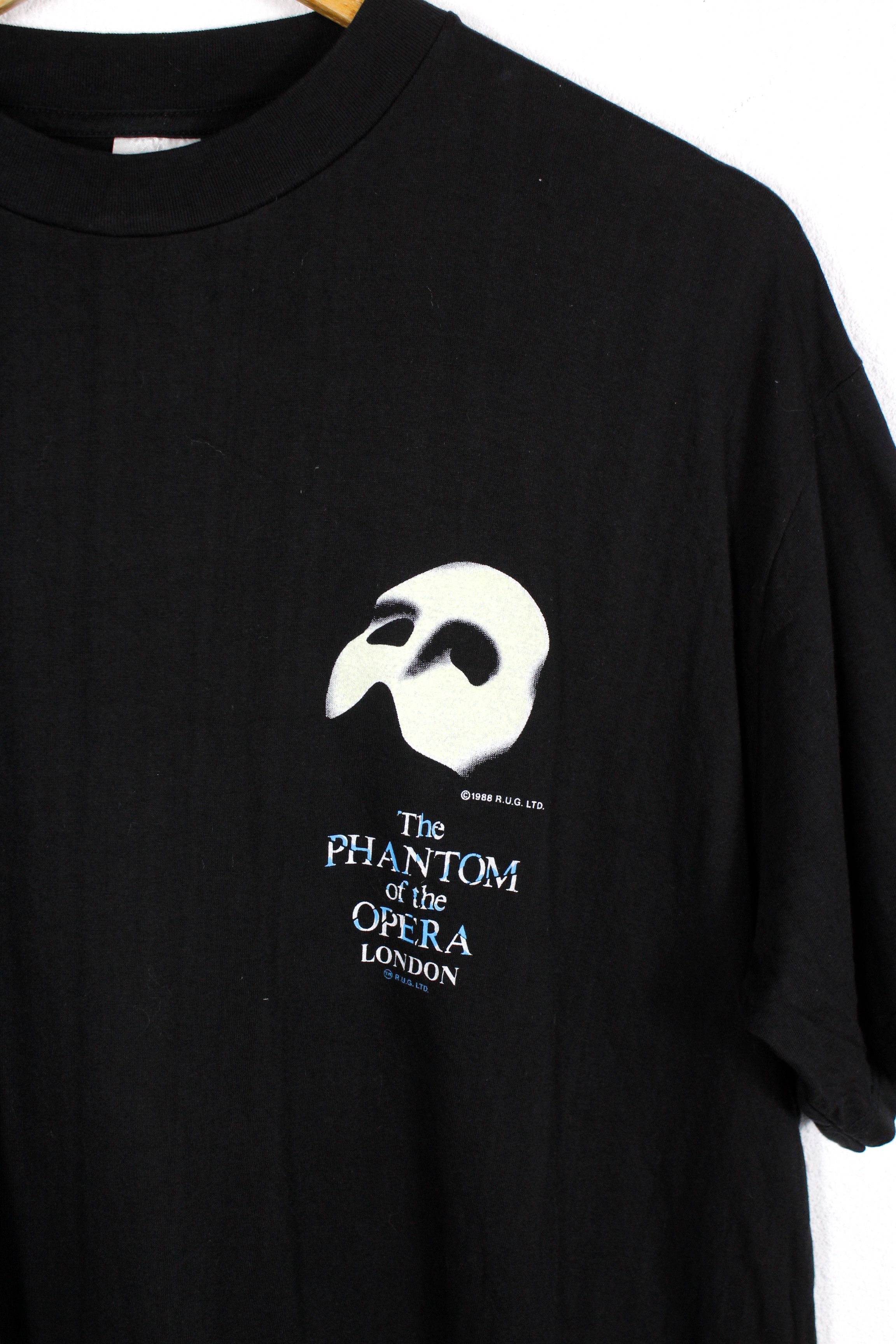 Vintage Vintage 1988 Phantom of the Opera Graphic Tee T-shirt 80s Size US L / EU 52-54 / 3 - 2 Thumbnail
