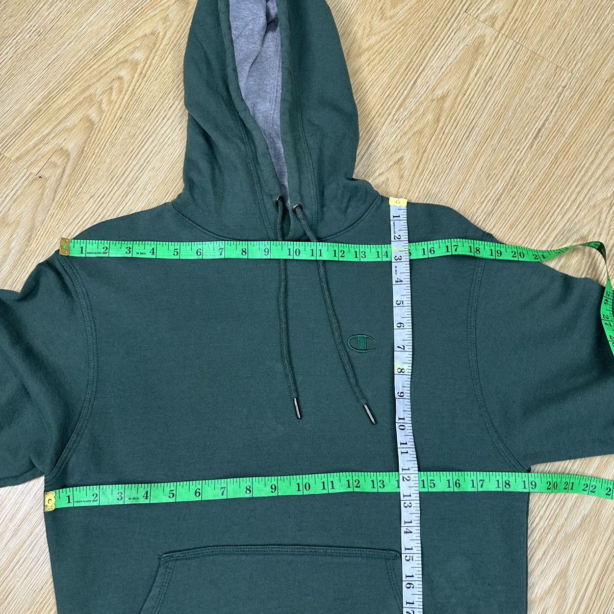 Champion × Vintage Vintage Champion Faded Green Hoodie Z113 Size US S / EU 44-46 / 1 - 6 Thumbnail