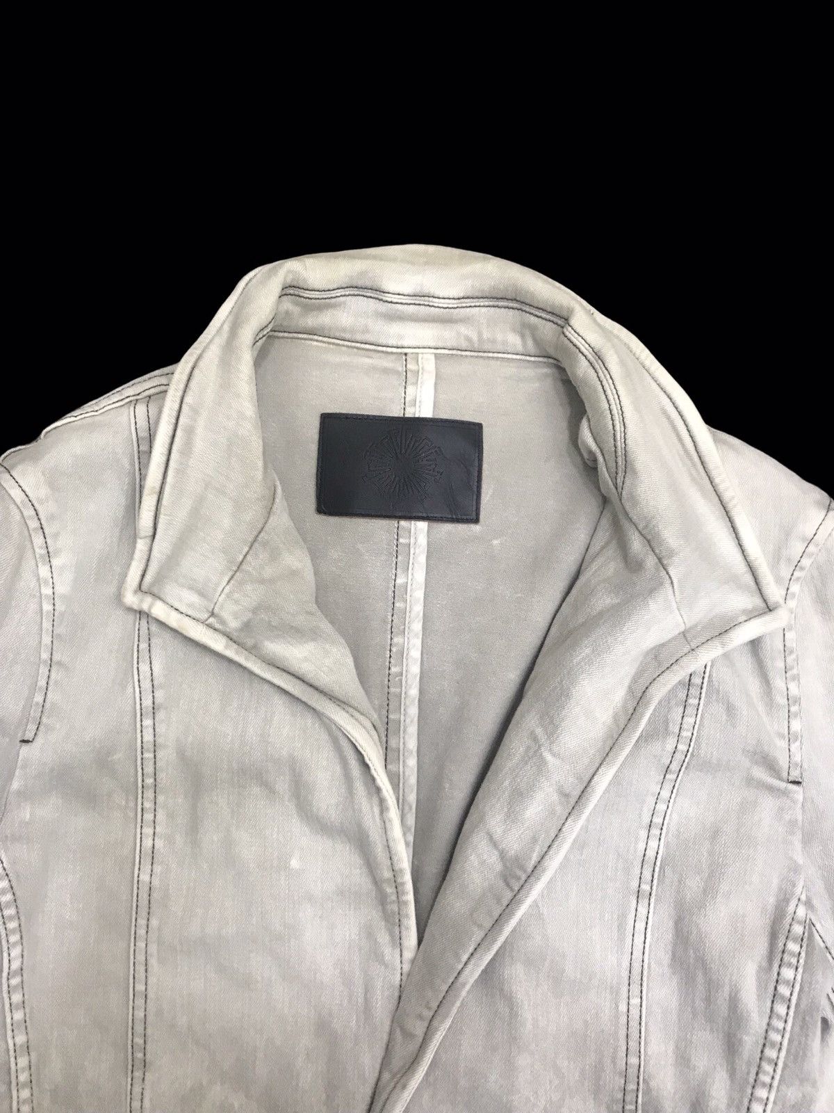 Tornado Mart 💥VERY RARE💥TORNADO MART SNAKESKIN SKINNY FIT JACKET F362 Size S / US 4 / IT 40 - 5 Thumbnail