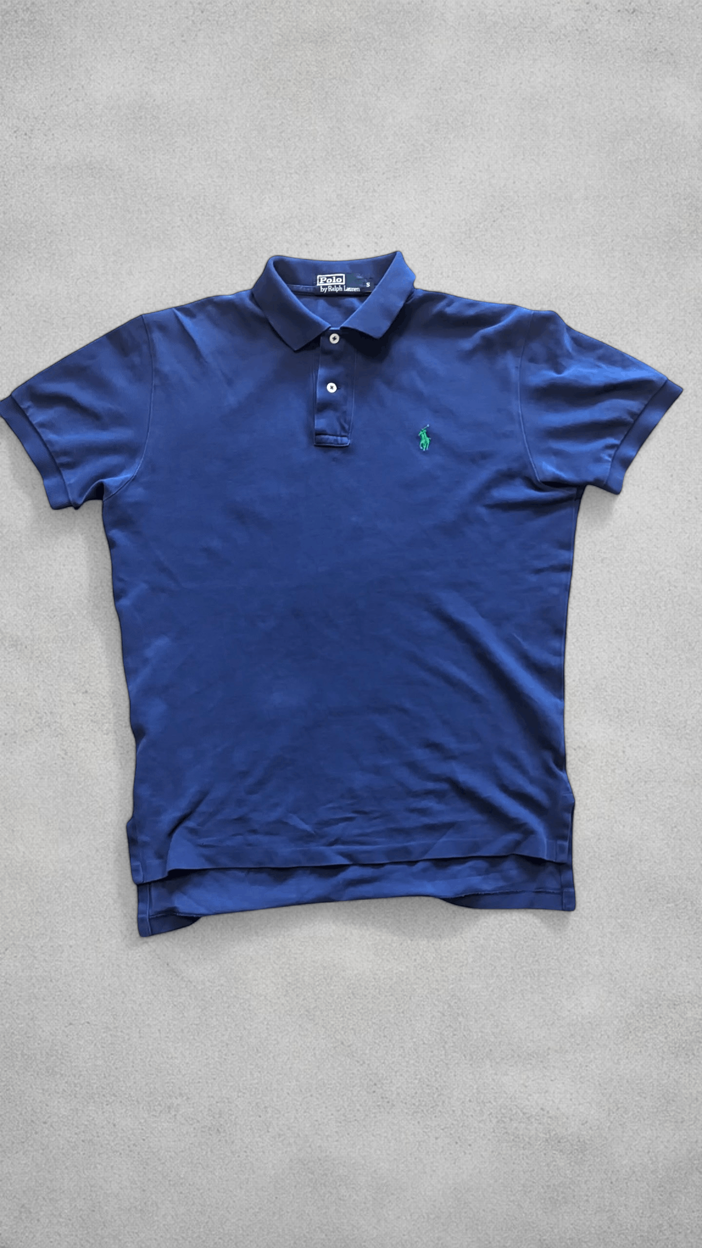 Polo Ralph Lauren Classic Polo Ralph Laure Blue with Green Pony Logo S Size US S / EU 44-46 / 1 - 1 Thumbnail