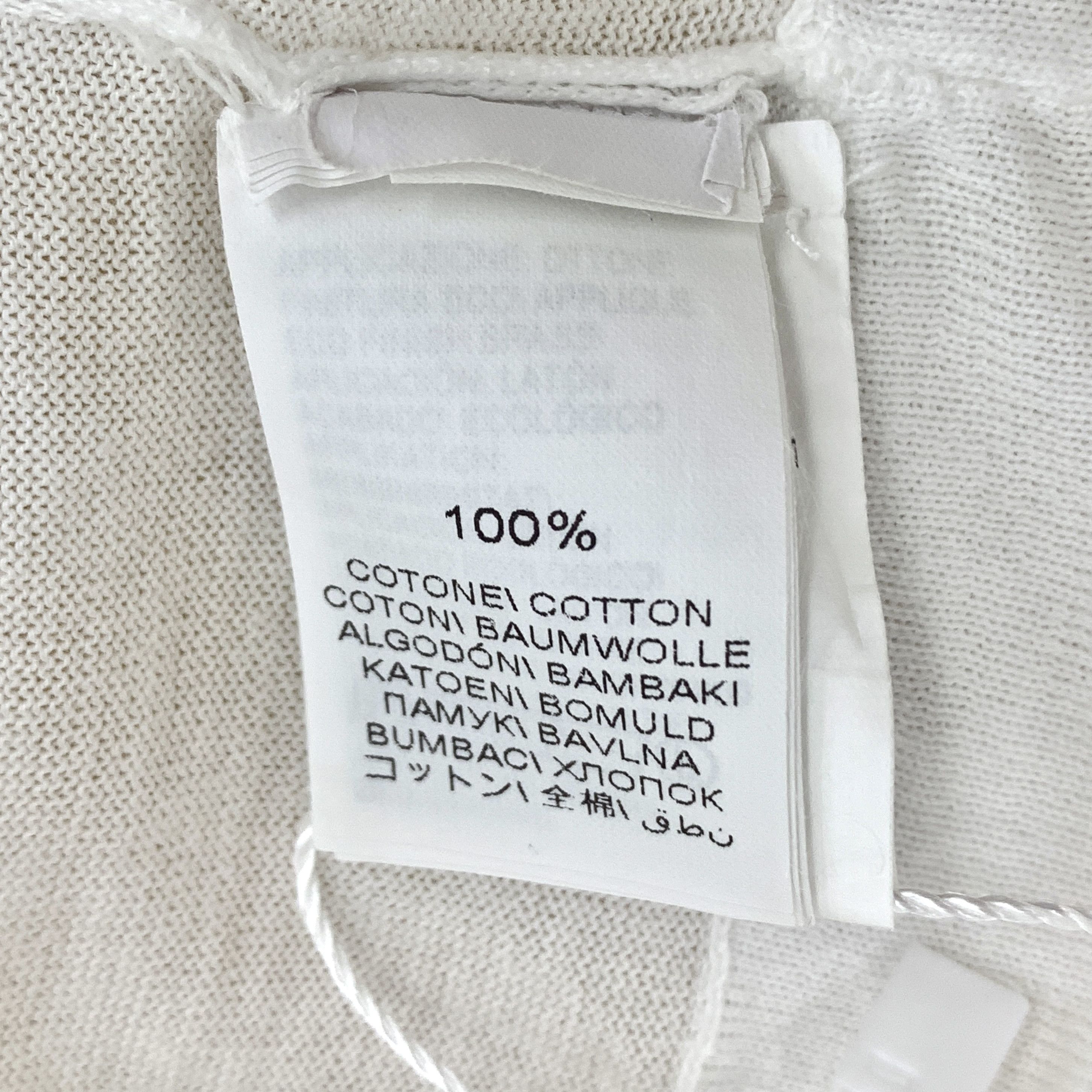 Brunello Cucinelli Brunello Cucinelli Tee – White Stripe Cotton (Size M) Size US M / EU 48-50 / 2 - 6 Thumbnail