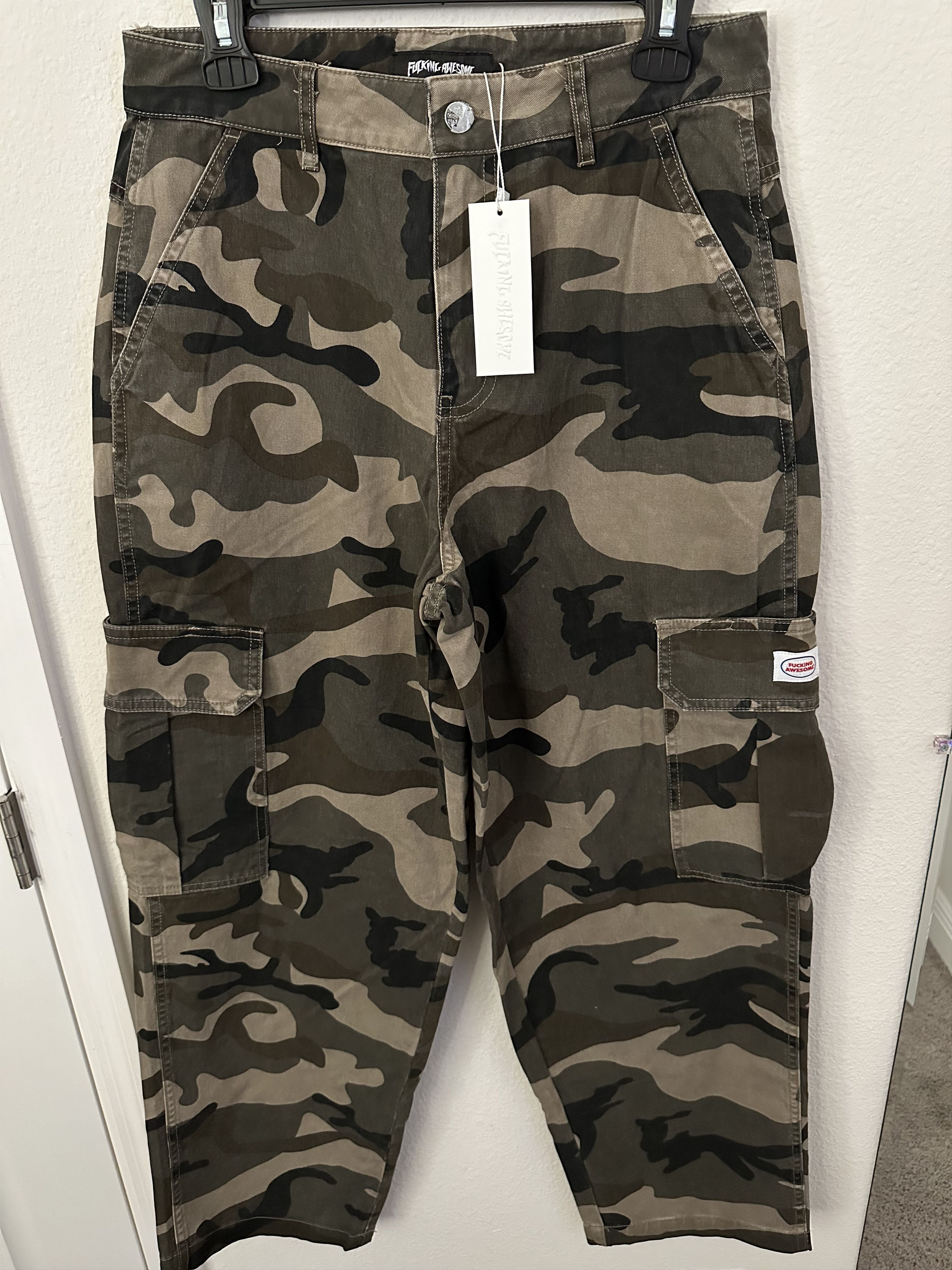 Fucking Awesome Camo Pants | Grailed