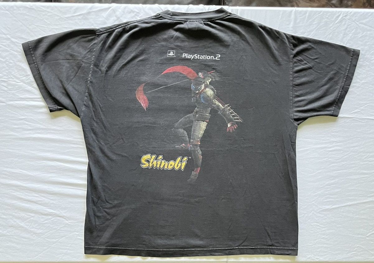 Alstyle Vintage 2000s Shinobi PS2 Sega Video Game Tee Size US XL / EU 56 / 4 - 1 Thumbnail