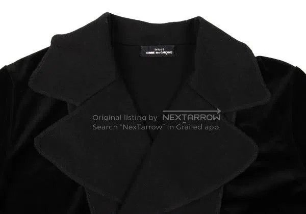Comme des Garcons Comme des Garcons size F Black vintage velvet double-breas Size M / US 6-8 / IT 42-44 - 7 Thumbnail