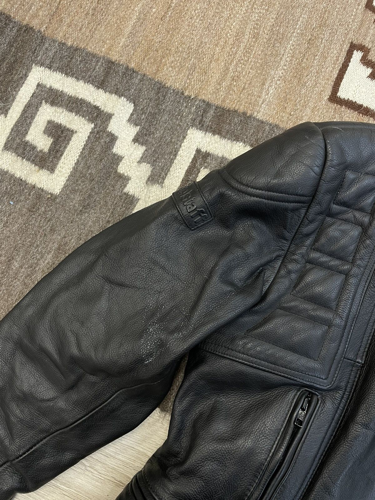 Belstaff Belstaff Leather Motorcycle Racing Biker Jacket 5610AC Size XL / US 12-14 / IT 48-50 - 10 Thumbnail