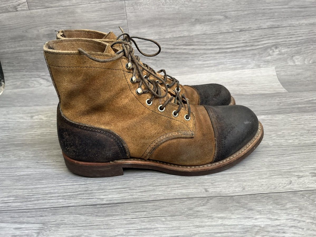 Red Wing Red wing iron ranger rough out biker boots sz 43 Size US 10 / EU 43 - 7 Thumbnail