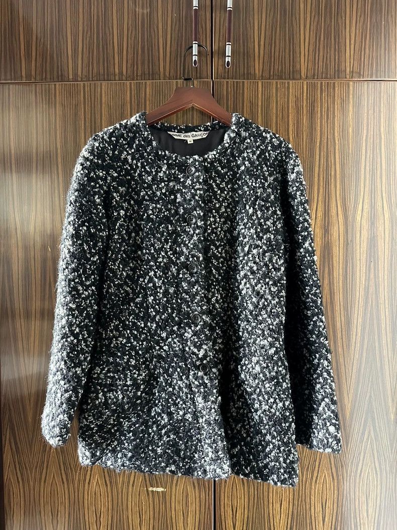 Comme Des Garcons Snowflake wool jacket 2504-Nextarrow