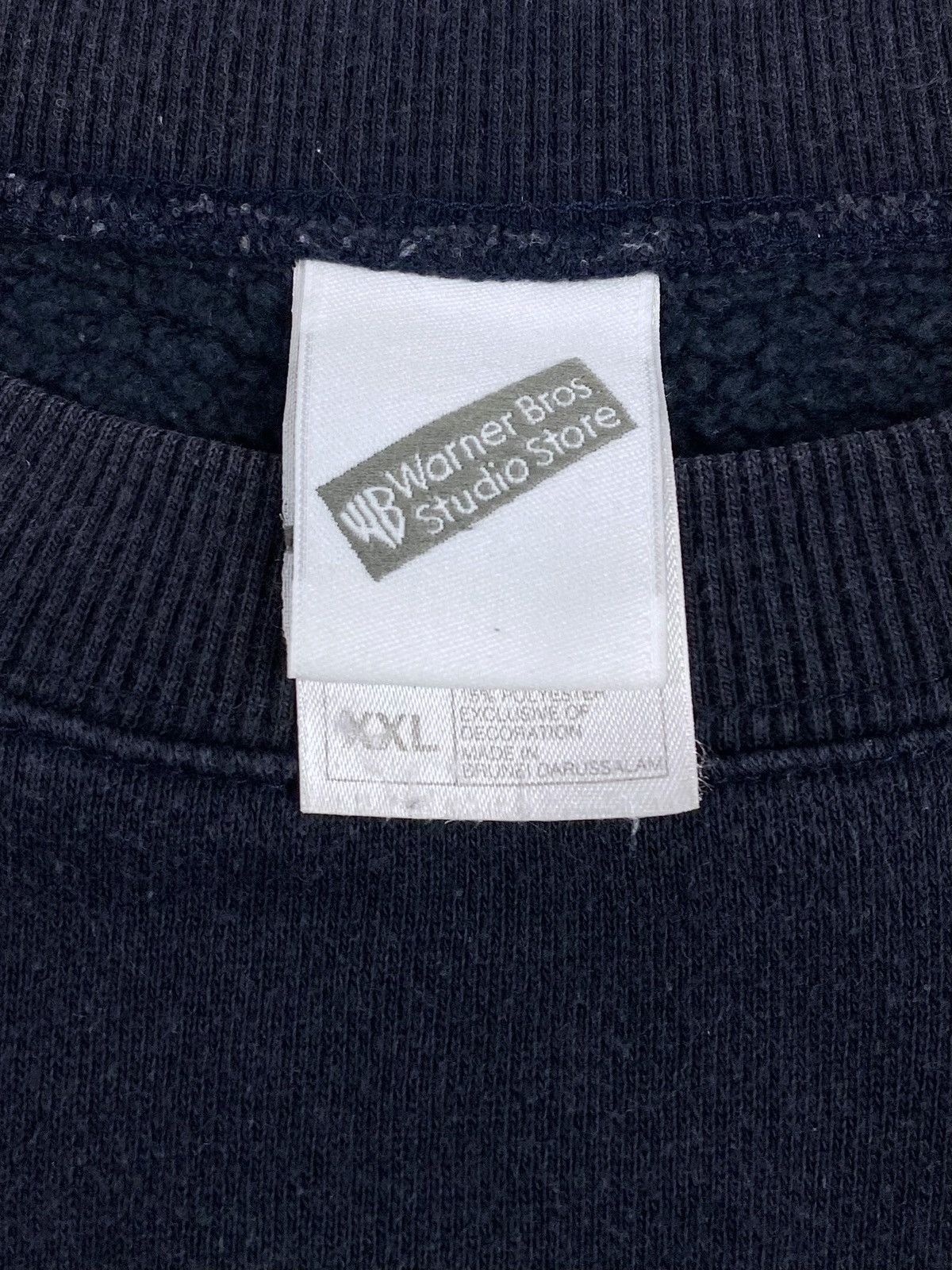 Vintage 1990’s Vintage Warner Bros. Embroidery Oversized Sweatshirt Size US XXL / EU 58 / 5 - 3 Thumbnail