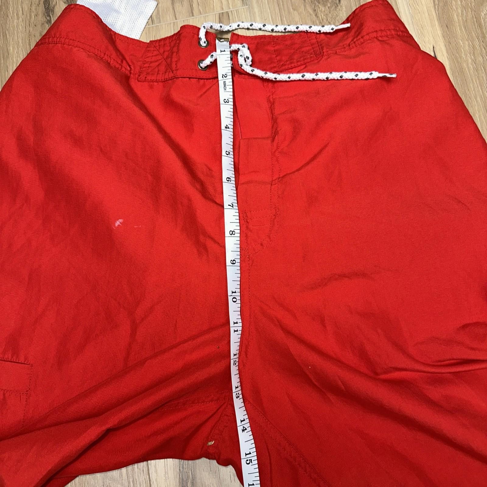 Other Joe Marlin Red Board Shorts With Mesh Lining Size Large Size US 34 / EU 50 - 9 Thumbnail