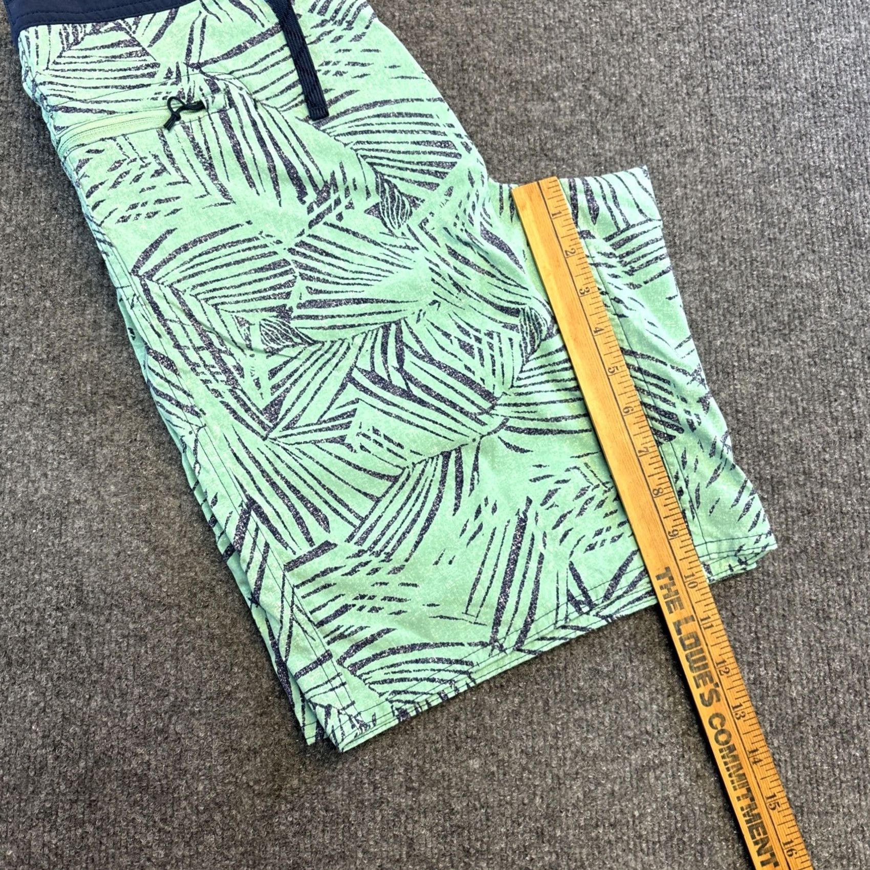 Patagonia Patagonia Wavefarer Boardshorts Men L Blue Nylon Stretch Quick Dry Swim Trunk Size US 33 - 7 Thumbnail