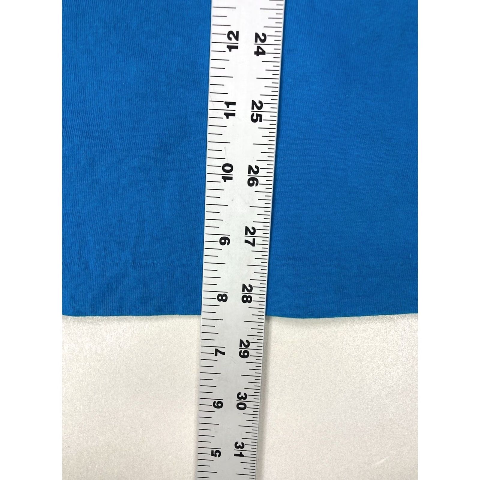 Vintage VINTAGE Carnival T-Shirt Men Large Blue 90s Graphic Print Crew Neck Short Sleeve Cotton Logo 1990s Art Size US L / EU 52-54 / 3 - 8 Thumbnail