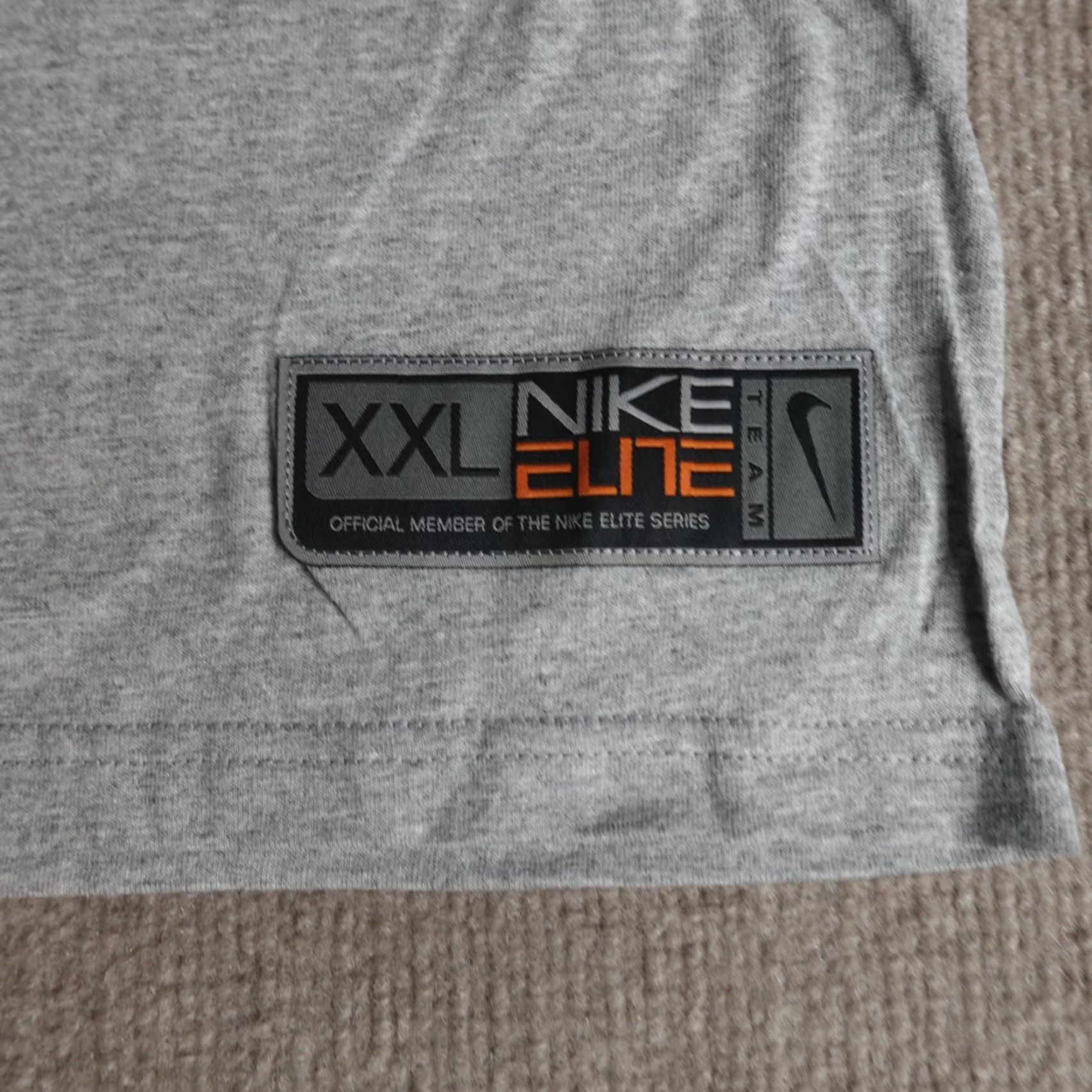 Nike VINTAGE Nike Elite Shirt 2XL Gray Duke Basketball Double Sided Shirt Mens Size US XXL / EU 58 / 5 - 2 Thumbnail