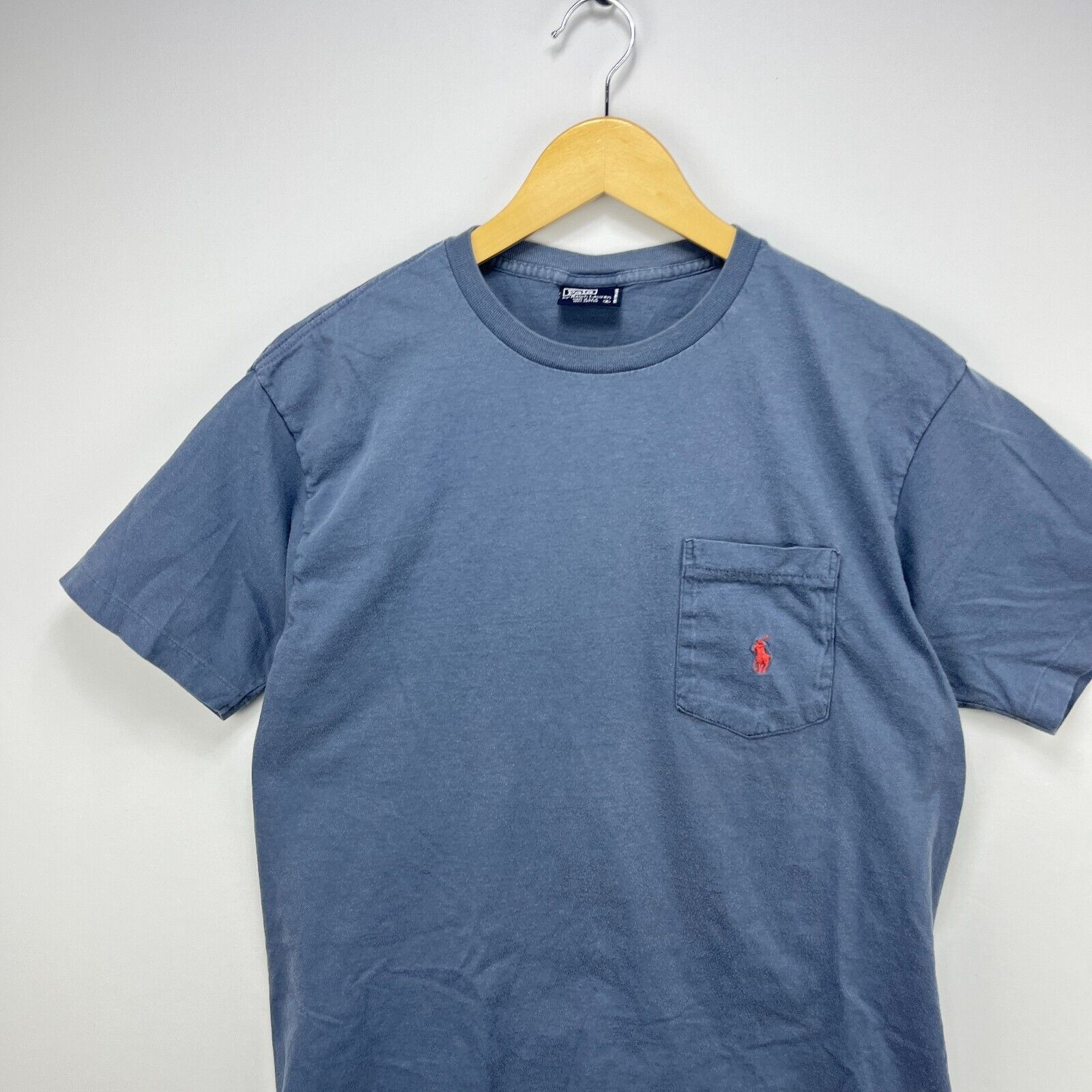 Ralph Lauren × Vintage Vintage 90s Polo Ralph Lauren Single Stitch Shirt Small Pony Size US S / EU 44-46 / 1 - 2 Thumbnail