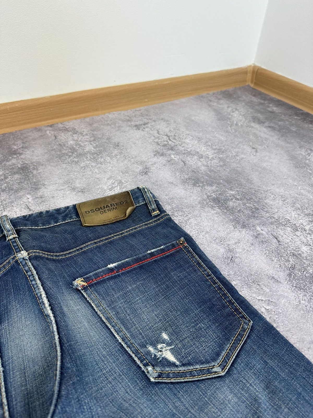 Dsquared2 Dsquared2 Avant Garde Distressed Designer Rare Opium Jeans Size US 32 / EU 48 - 14 Thumbnail