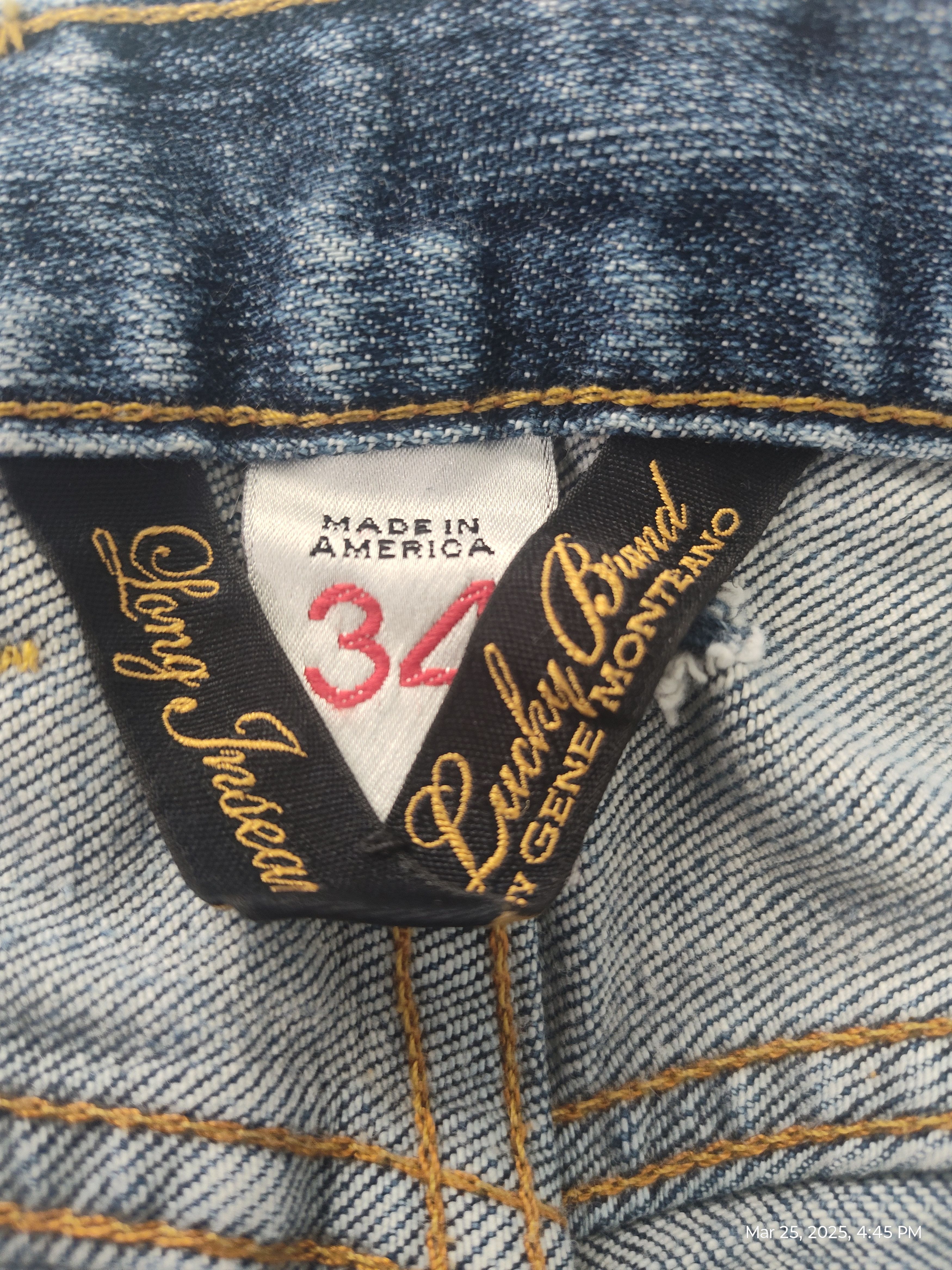 Lucky Brand Lucky Brand by Gene Montesano slim bootleg Size US 34 / EU 50 - 1 Thumbnail