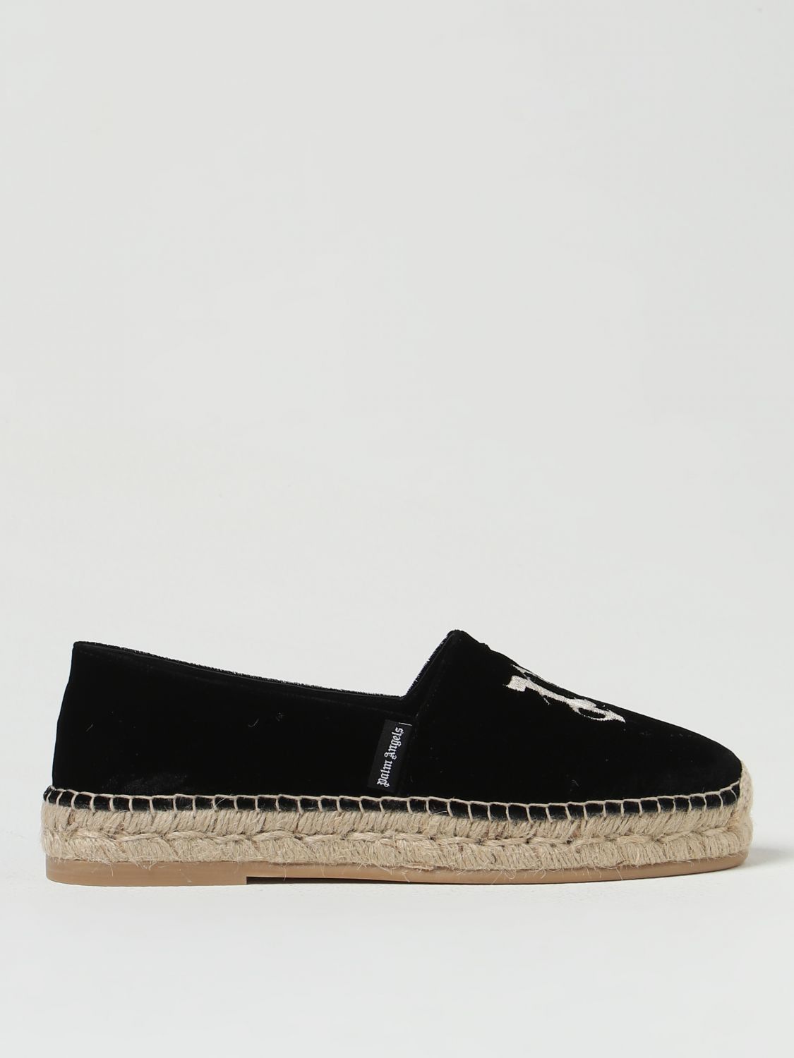 image of Palm Angels Espadrilles Woman Black Shoes, Women's (Size 9)