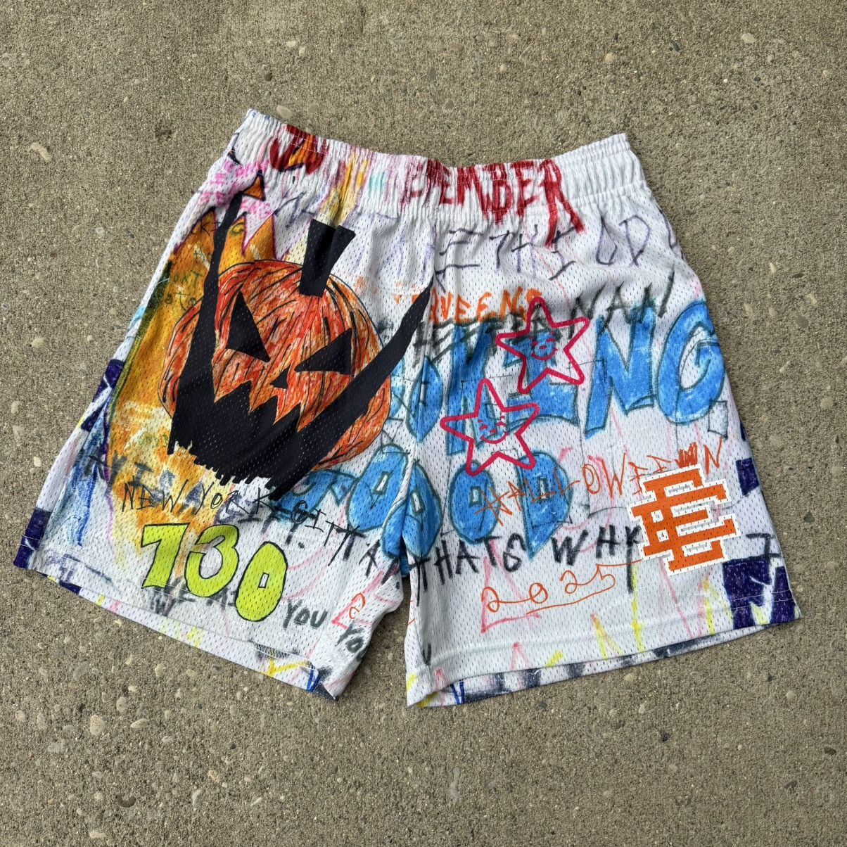 Asspizza × Eric Emanuel Asspizza x Eric Emmanuel Halloween Shorts Size Large Size US 34 / EU 50 - 2 Thumbnail