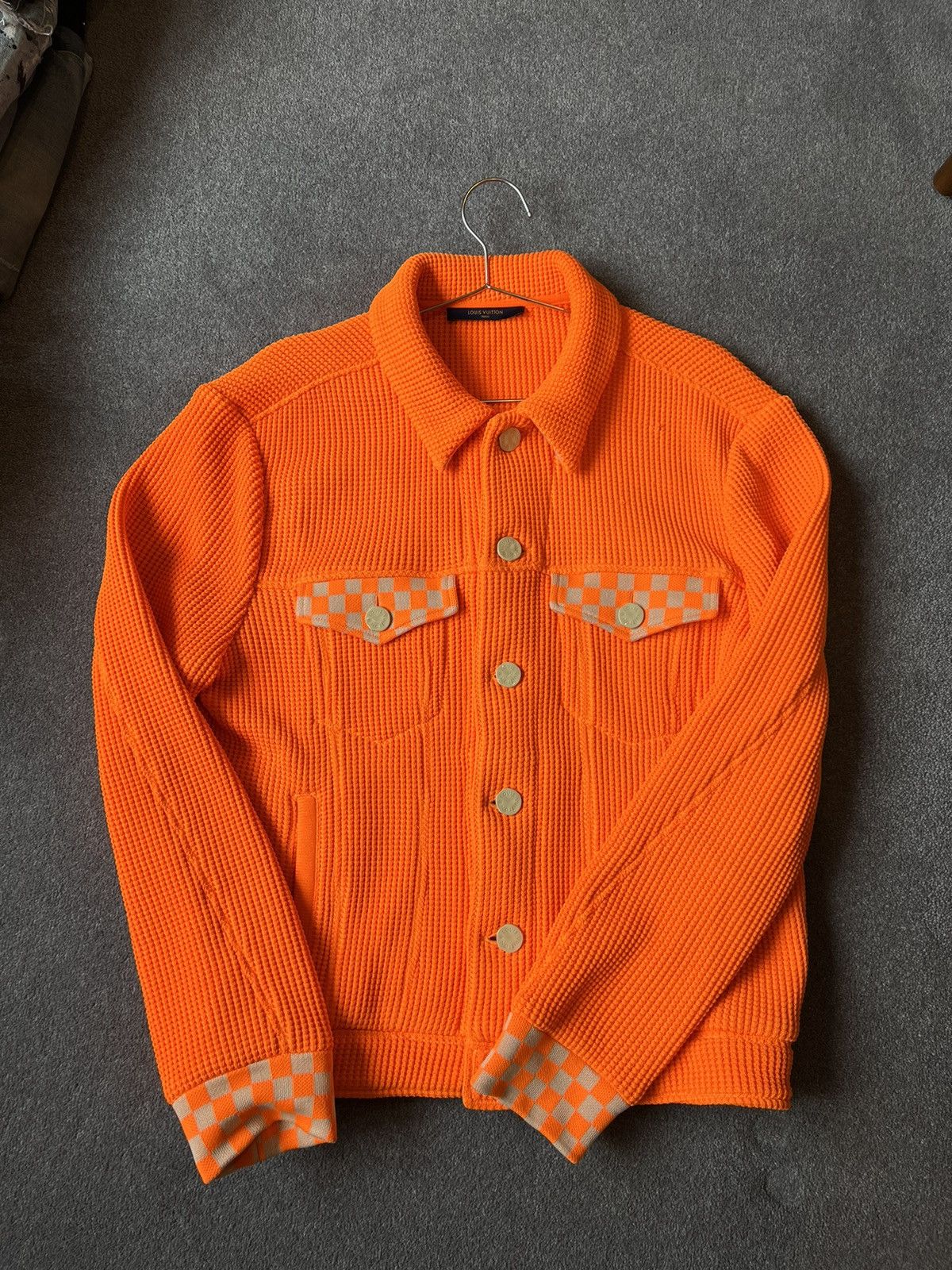 Louis Vuitton Waffle and Damier Denim Jacket