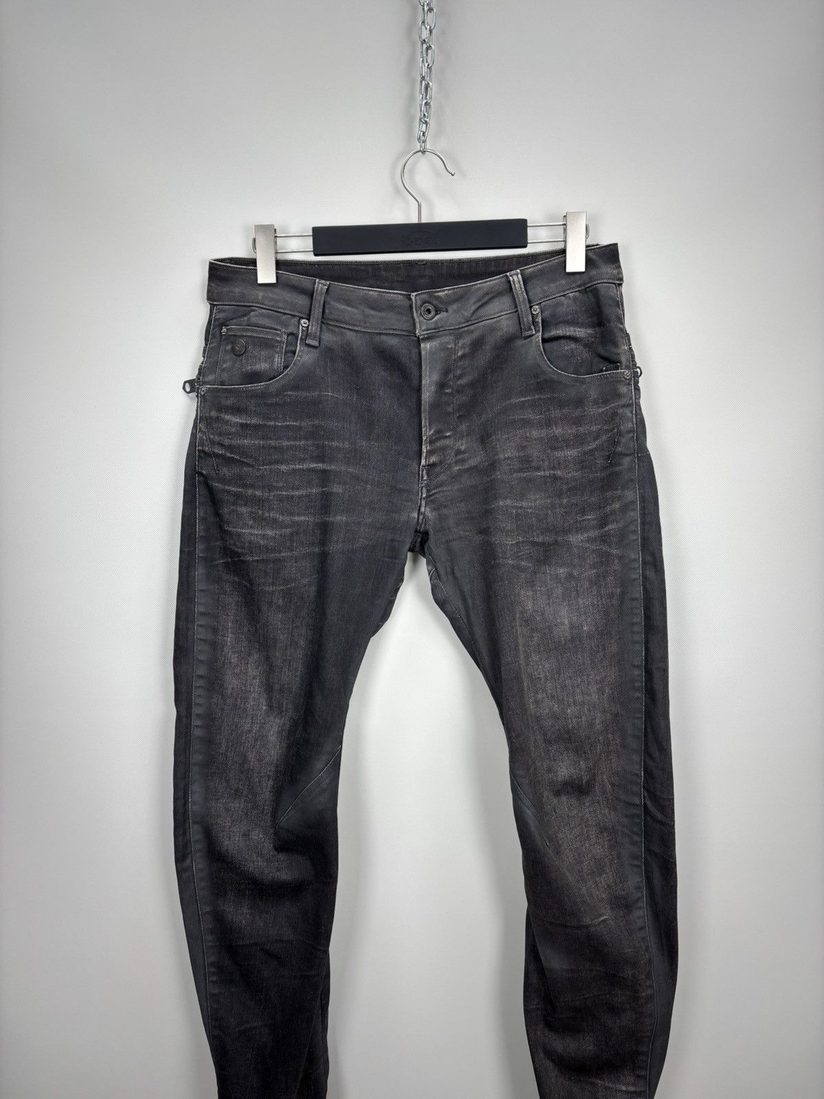 G-Star Mens jeans G Star Raw Size 34 Color Black Size US 34 / EU 50 - 2 Thumbnail