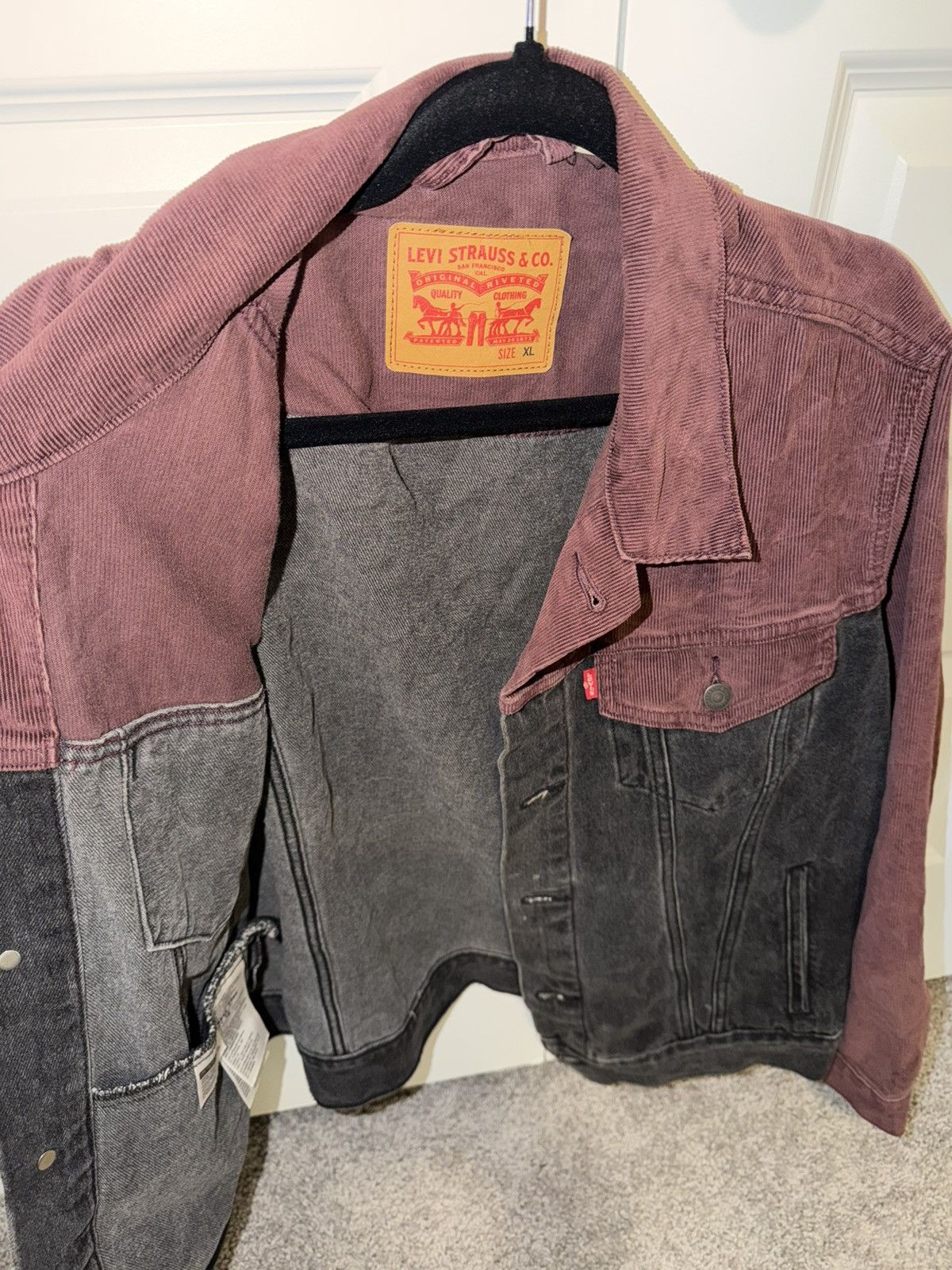Levi's Levi Strauss Corduroy Denim Jacket Size US XL / EU 56 / 4 - 3 Thumbnail