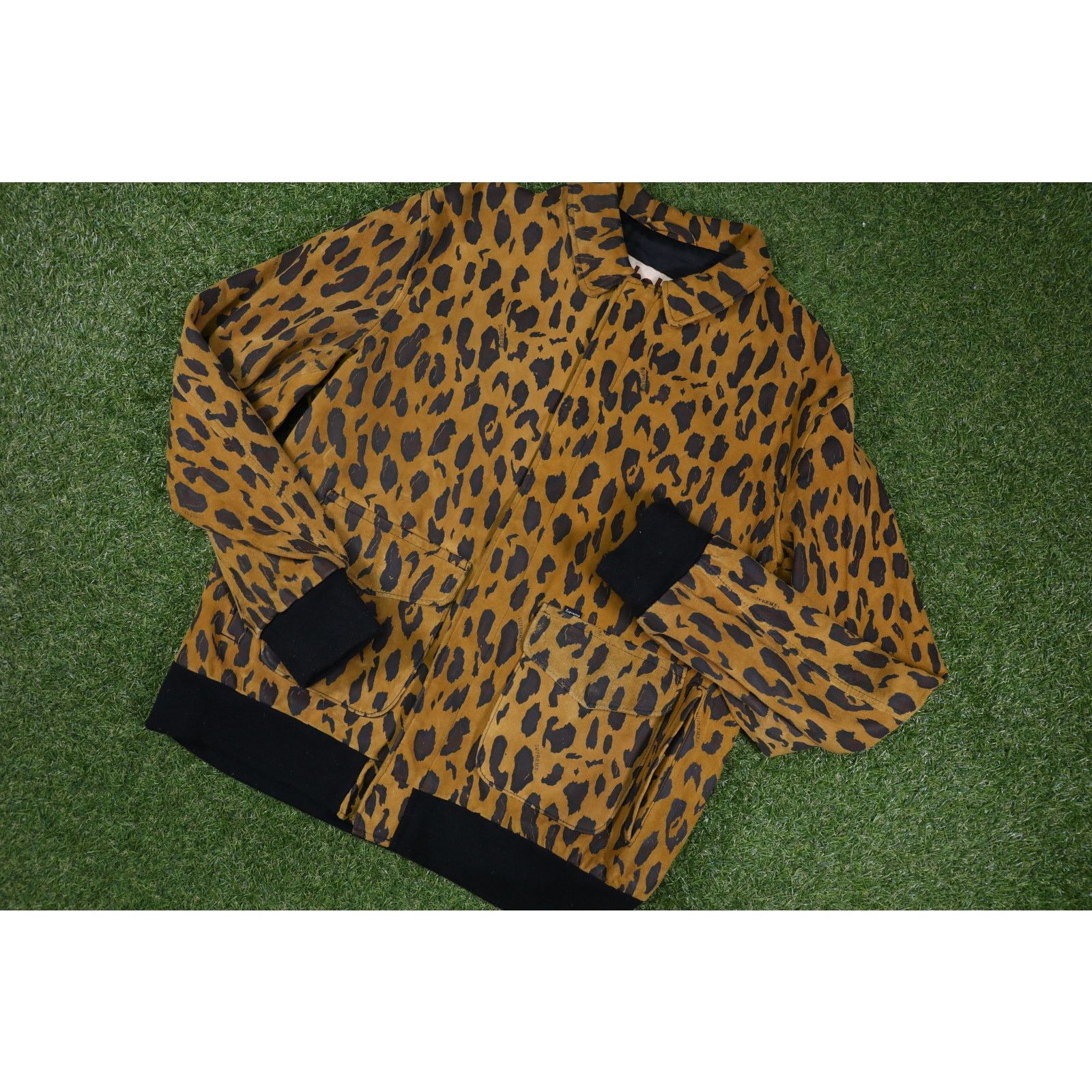 Supreme Schott Suede A-2 Cheetah Sサイズ - メルカリ