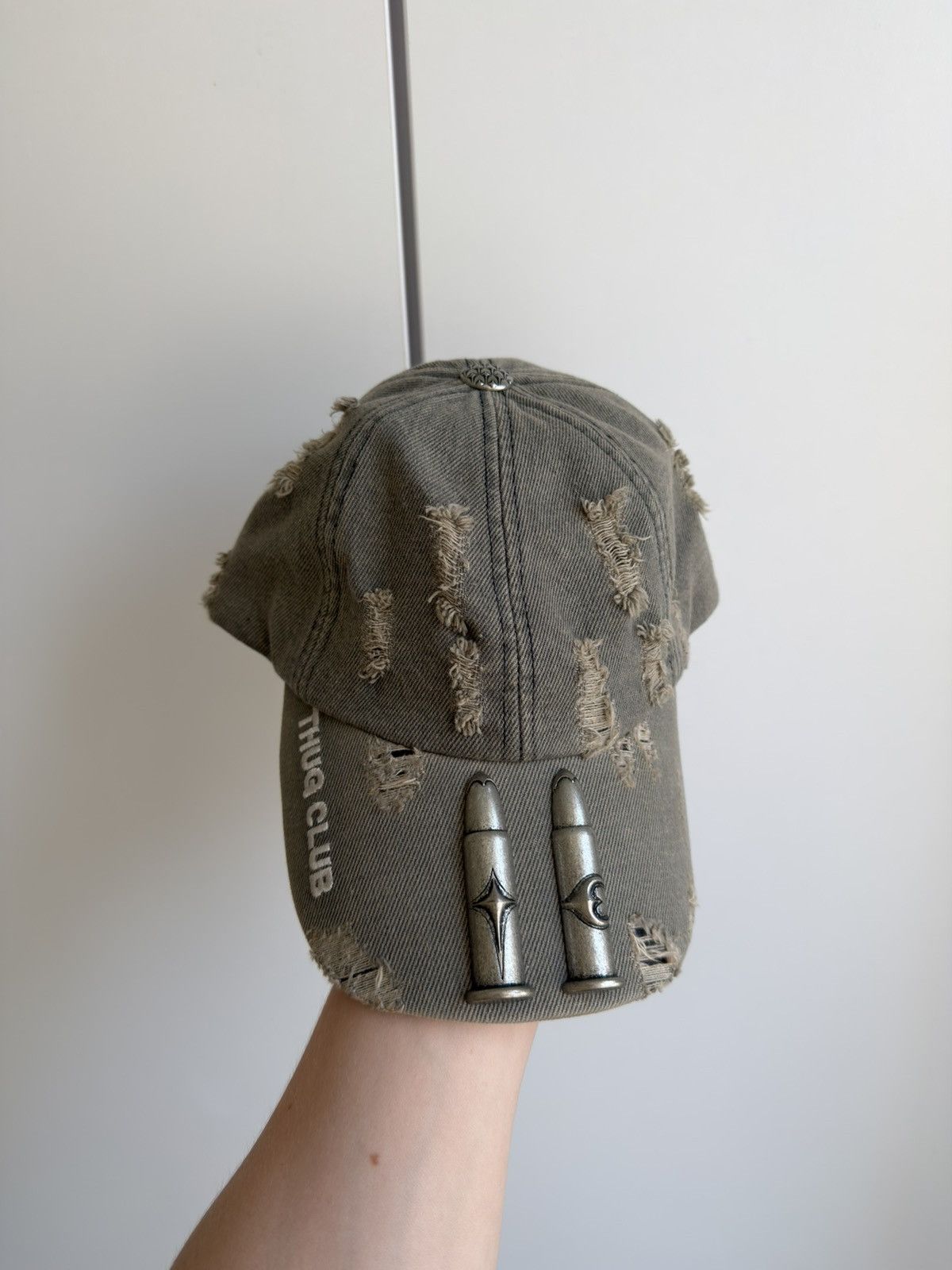 Thug Club Cap TC Distressed Bullet Hardware