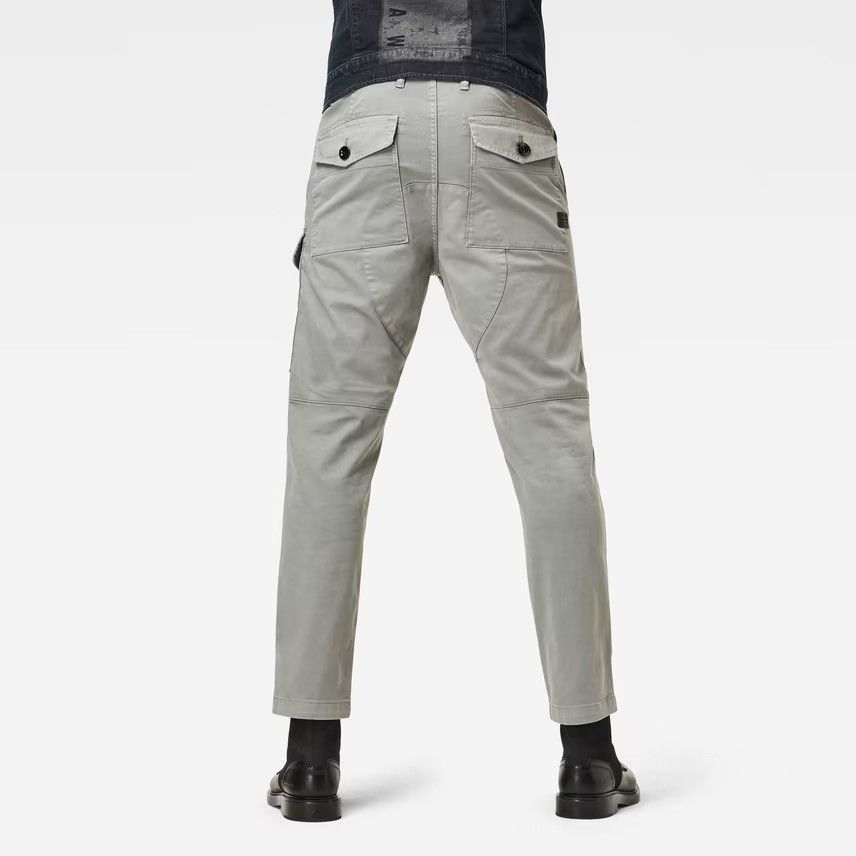 G-Star Mens G Star Raw Torrick Relaxed Cargo Pants Grey Multipocket Size US 32 / EU 48 - 7 Thumbnail