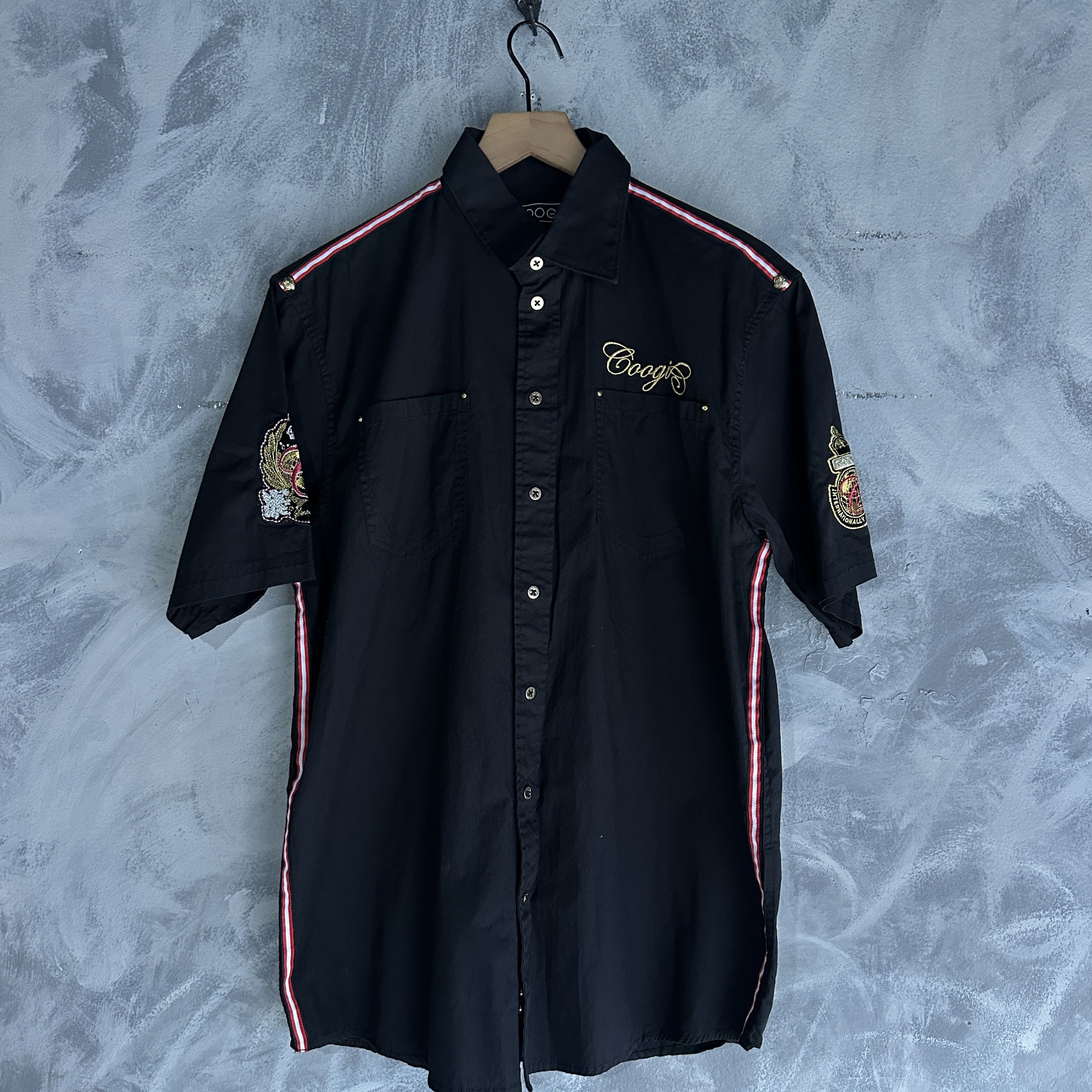 Coogi Vtg Coogi Button Up Shirt Mens 1969 Australia Hip Hop Rap Size US M / EU 48-50 / 2 - 1 Thumbnail