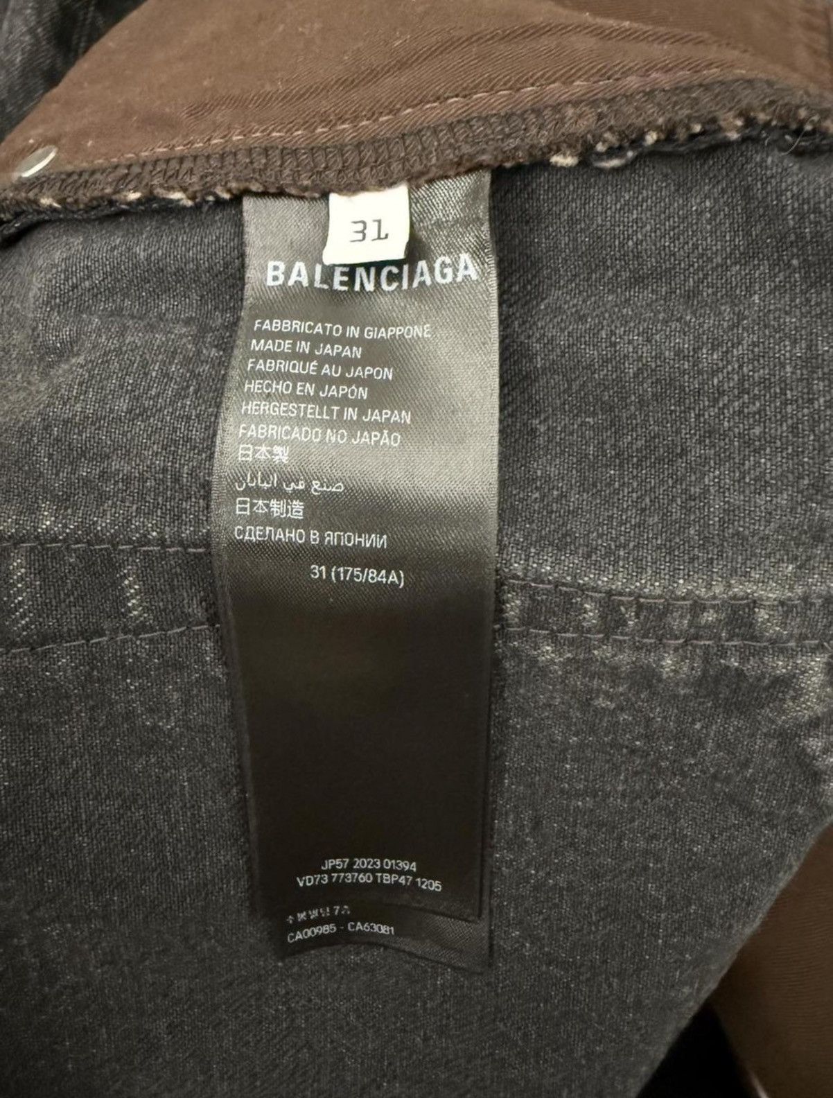 Balenciaga balenciaga 2023 garde-robe bootcut jeans Size US 31 - 5 Thumbnail