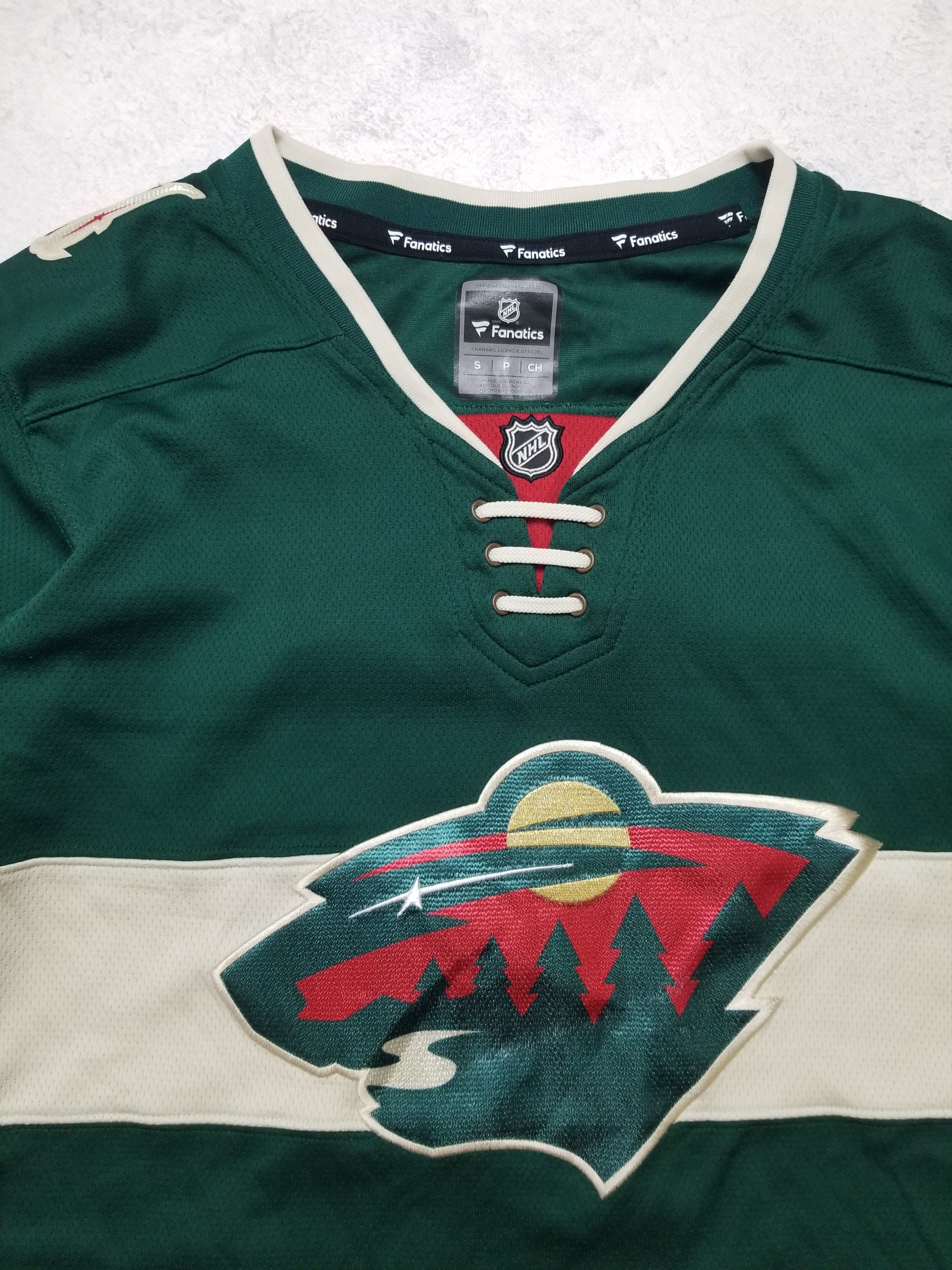 Other Fanatics NHL Zack Parise #11 Minnesota Wild Home Jersey Size S / US 4 / IT 40 - 13 Thumbnail