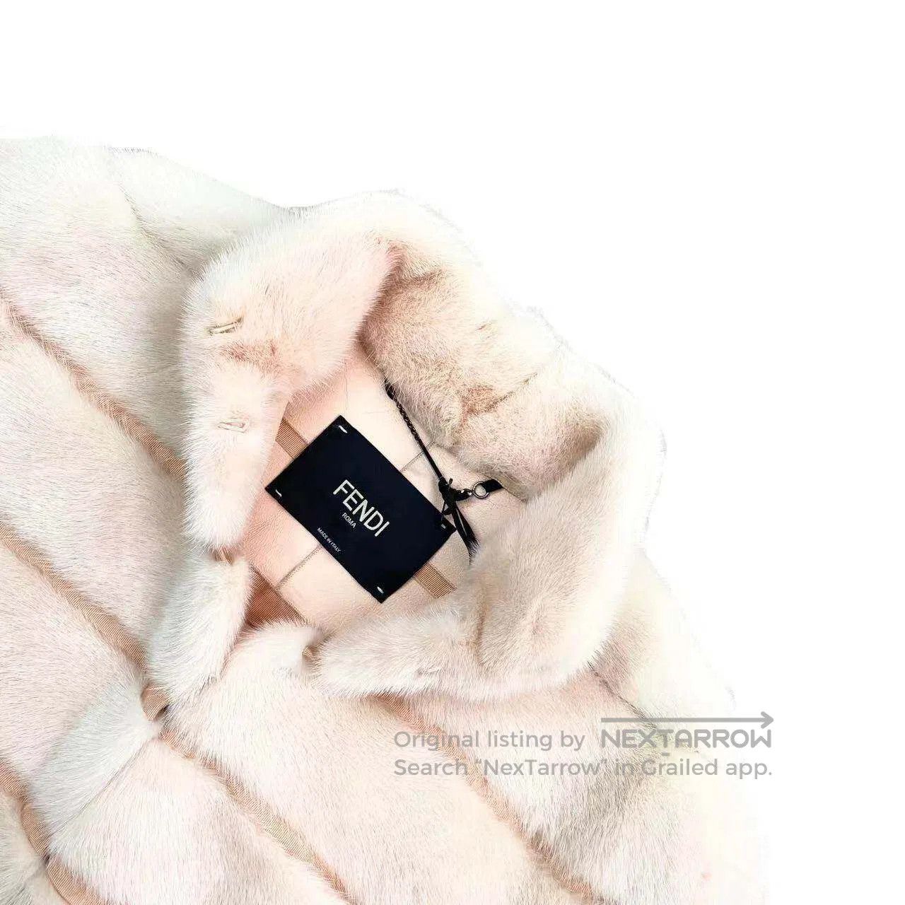 Fendi Fendi Mink fur straw shorts jacket| Size XS / US 0-2 / IT 36-38 - 3 Thumbnail