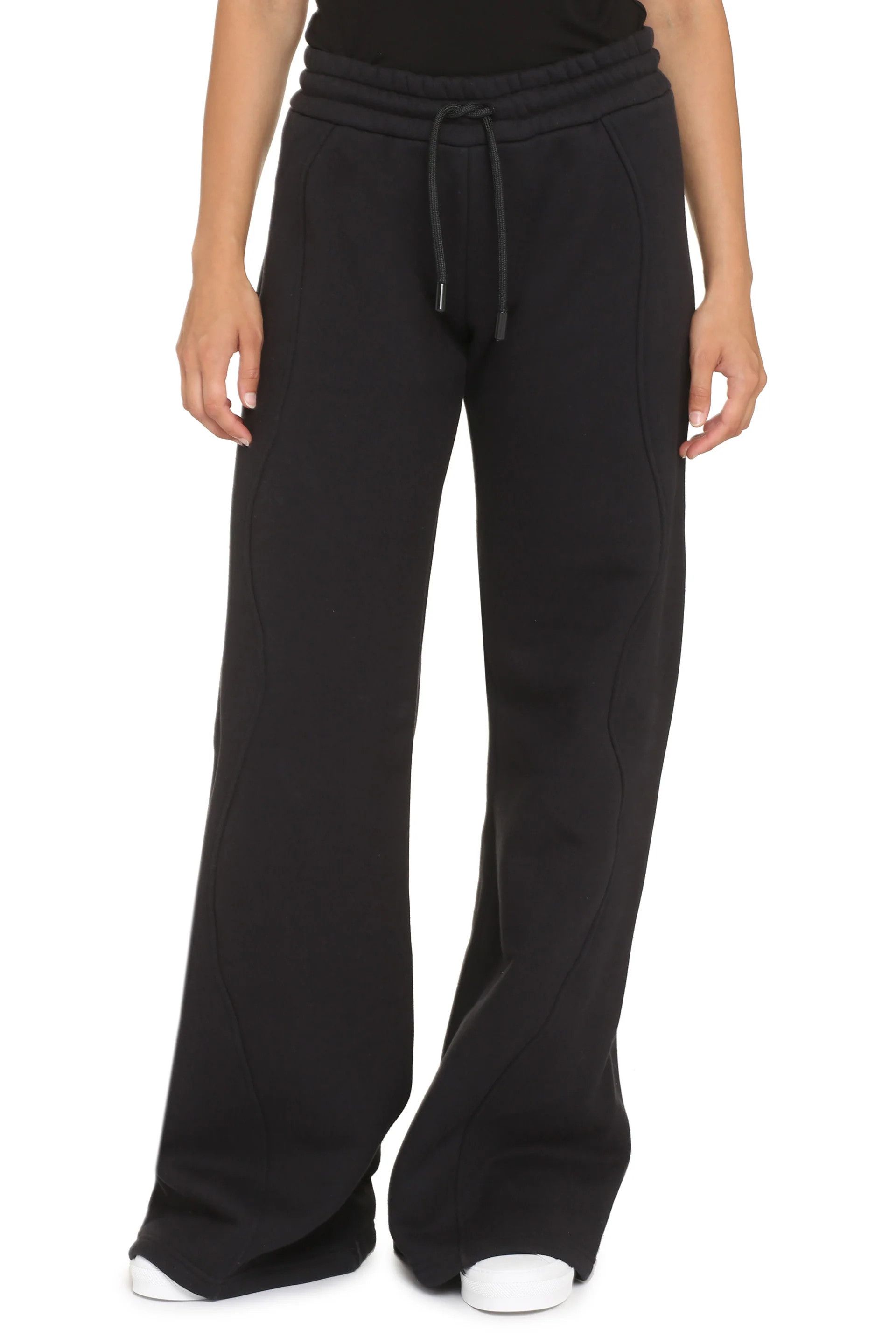 Off-White o1s22i1n0824 Flared Joggers in Black Size 30" / US 8 / IT 44 - 3 Thumbnail