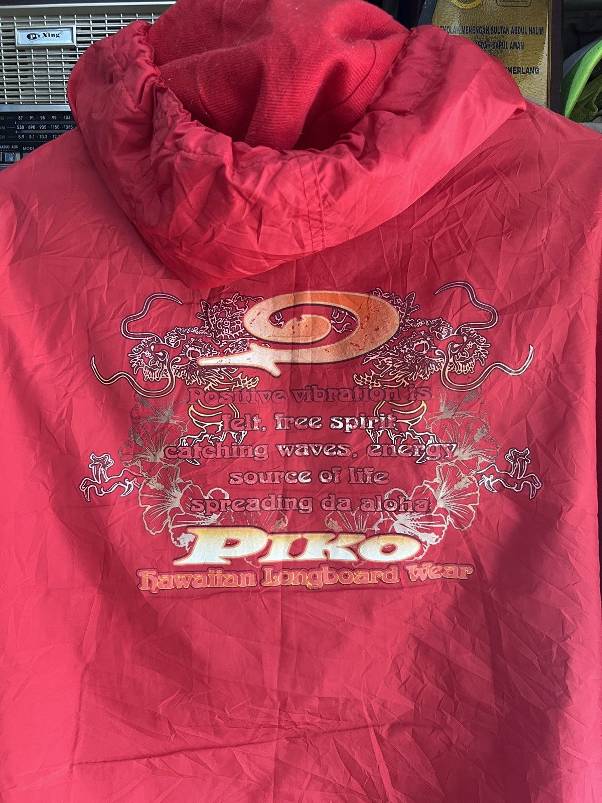 Other 🔥Piko Hawaiian Sidestripe Zipper Jacket Hoodie Size US L / EU 52-54 / 3 - 16 Thumbnail