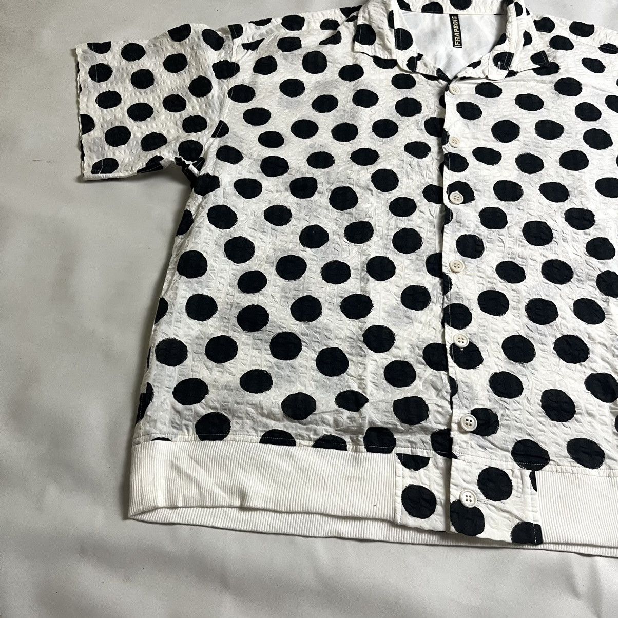 Issey Miyake Frapbois polkadot shirt by issey miyake Size US M / EU 48-50 / 2 - 3 Thumbnail